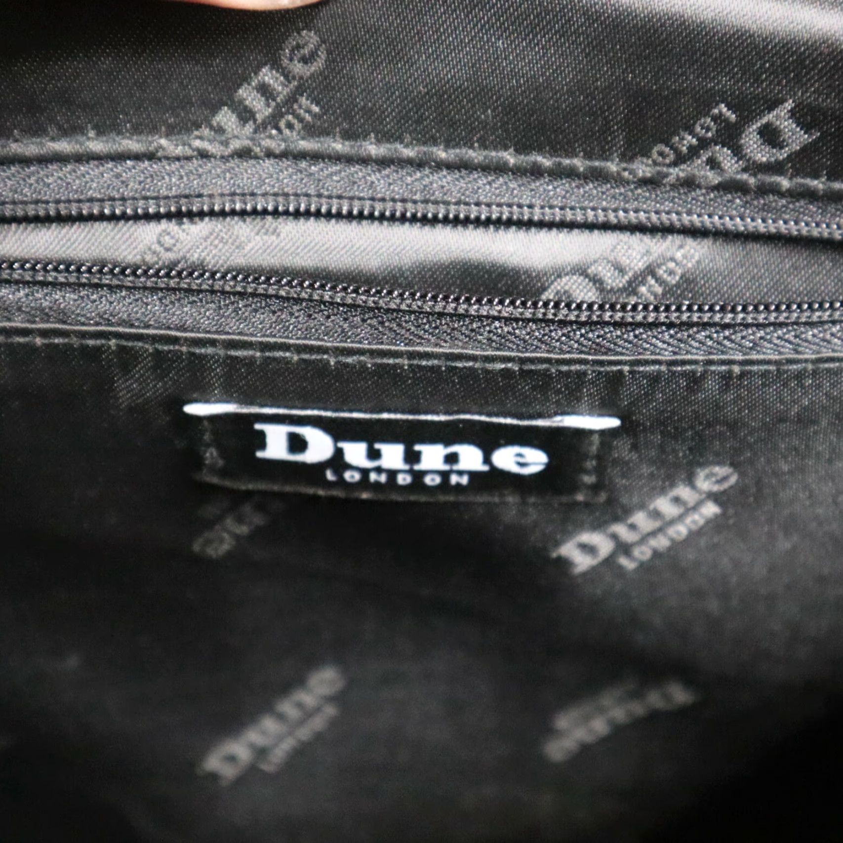 Vintage VINTAGE Dune London Leather Backpack Womens Medium Black Leopard Print Purse Accessories Size ONE SIZE - 5 Thumbnail
