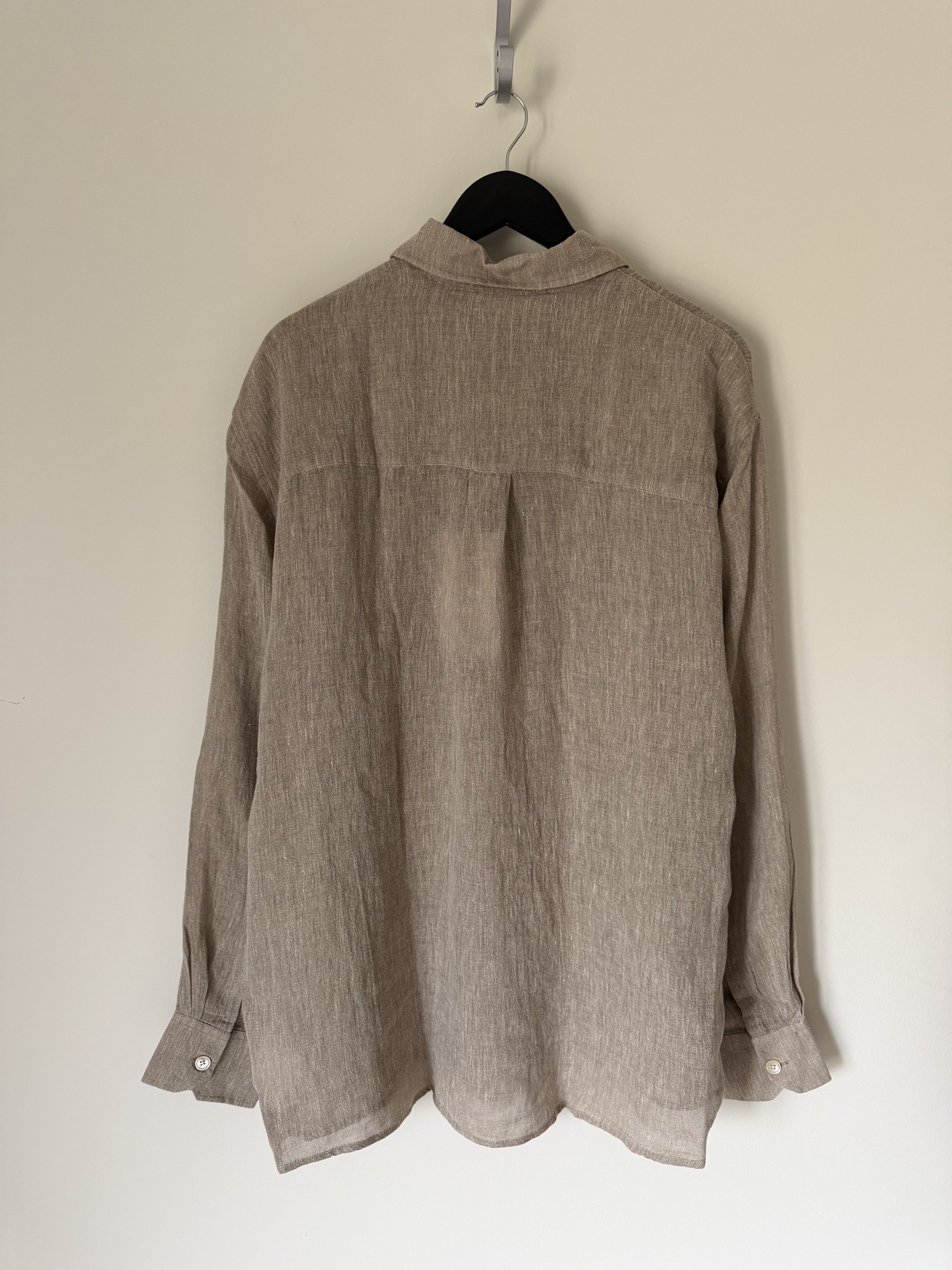 Our Legacy Our Legacy Above Shirt in Pollen Dust Sparse Crepe Weave Size US XL / EU 56 / 4 - 5 Thumbnail