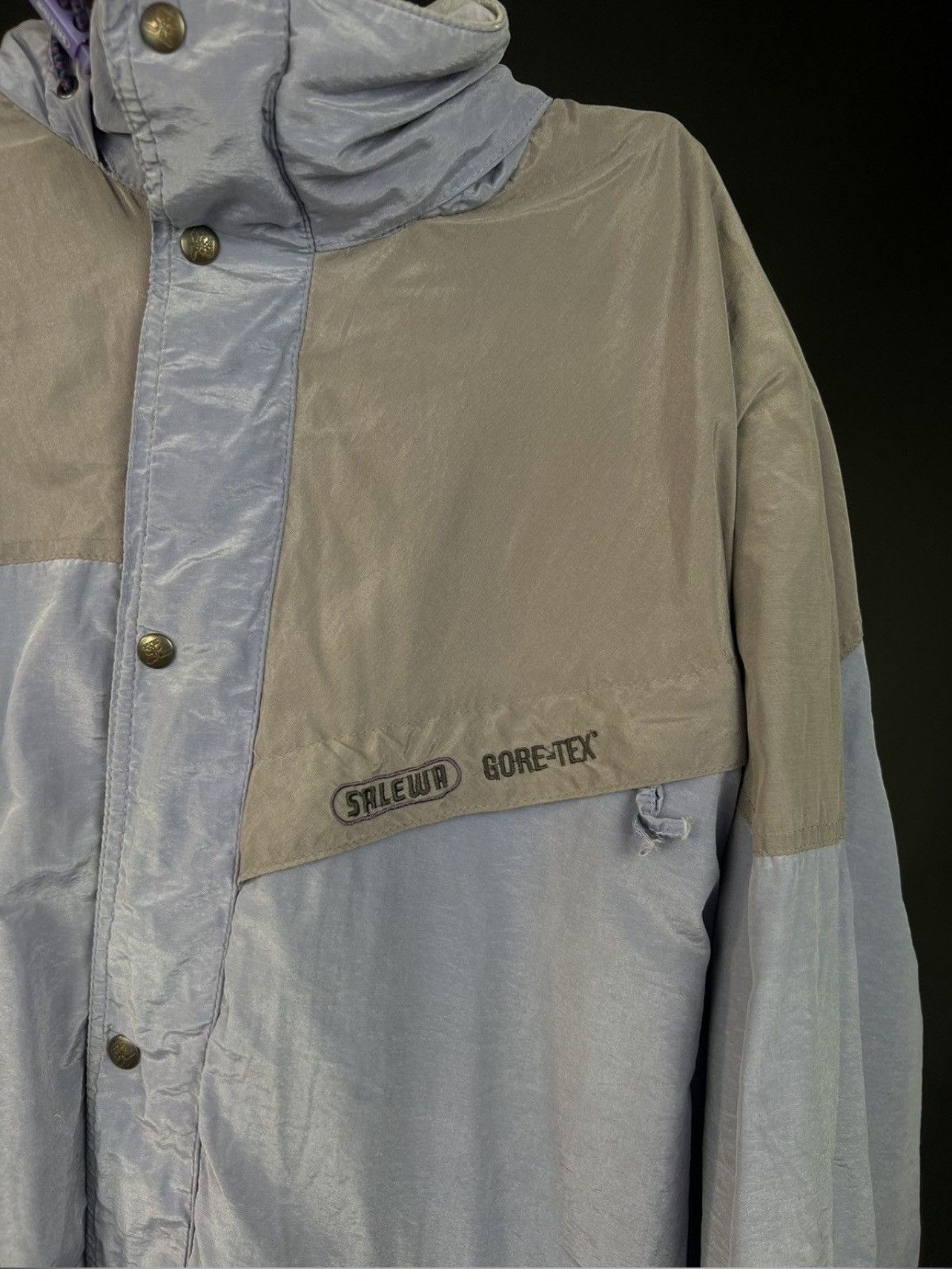 SALEWA × Vintage Vintage Salewa Gore Tex Full zip jacket Size US M / EU 48-50 / 2 - 2 Thumbnail