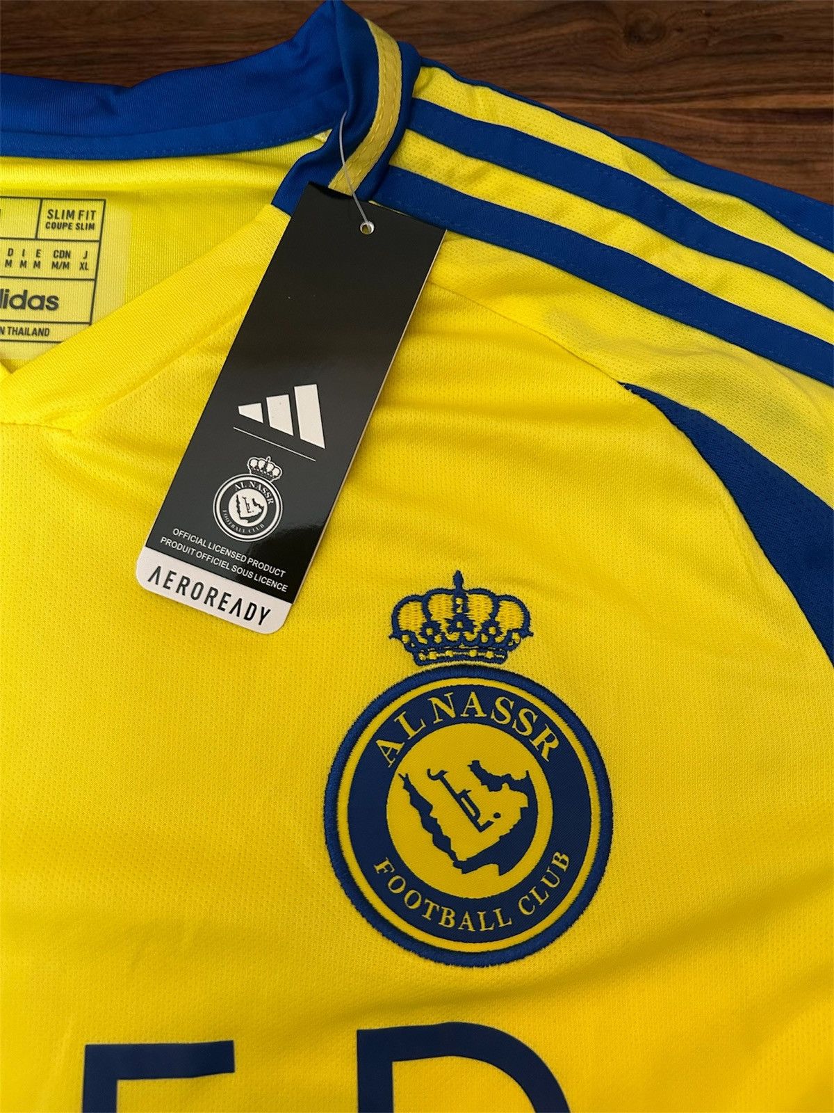 Adidas Al Nassr 2024/2025 Size US M / EU 48-50 / 2 - 3 Thumbnail