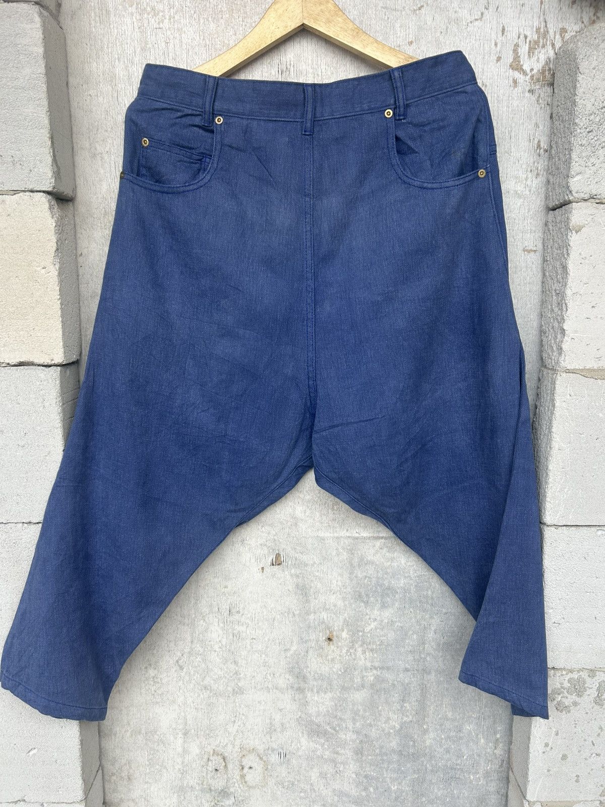 mercibeaucoup Mercibeaucoup Issey Miyake Drop Crotch Pants Size US 32 / EU 48 - 8 Thumbnail