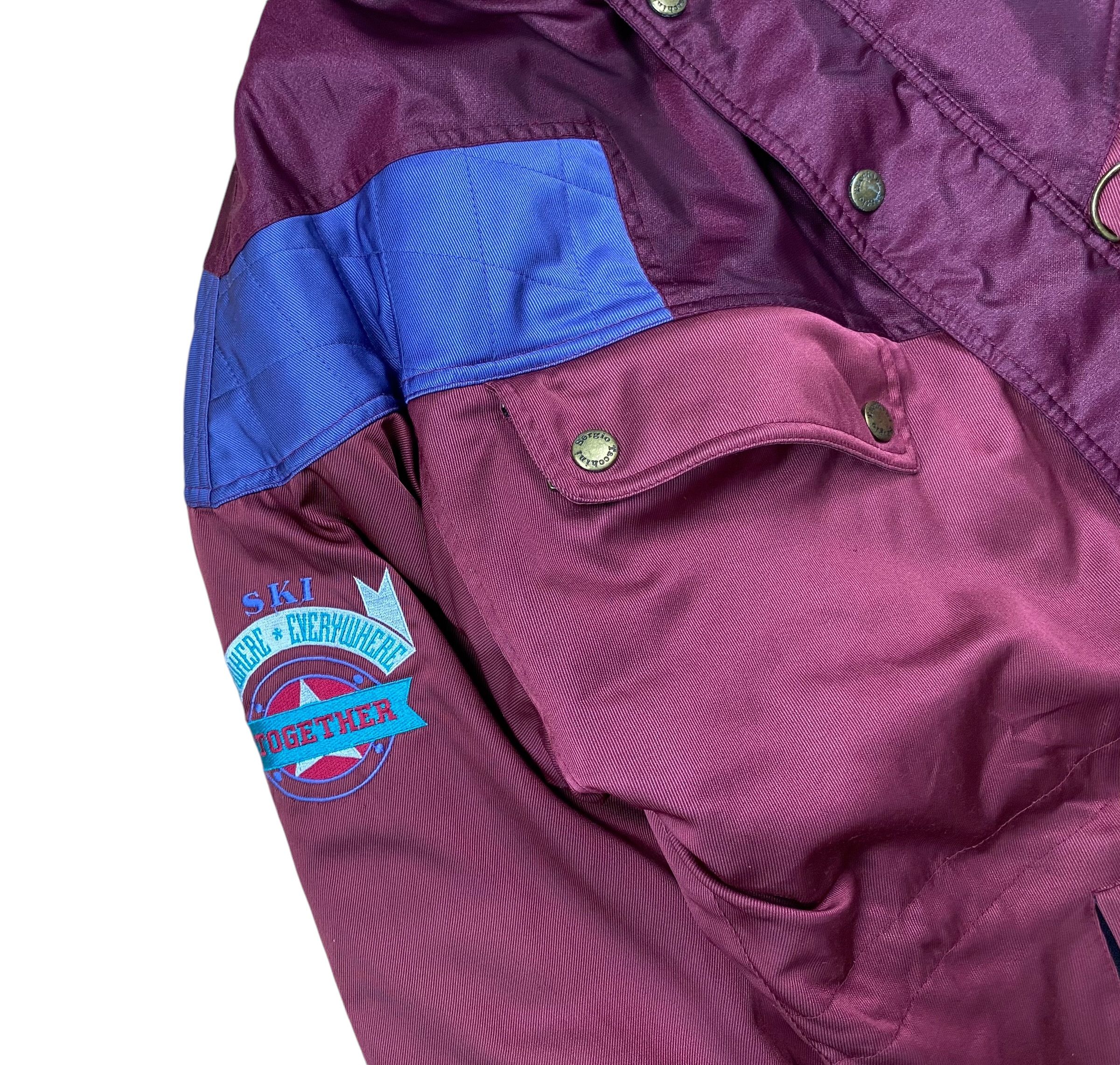 Sergio Tacchini × Vintage 80s' Sergio Tacchini vintage boxy ski jacket Size US M / EU 48-50 / 2 - 2 Thumbnail