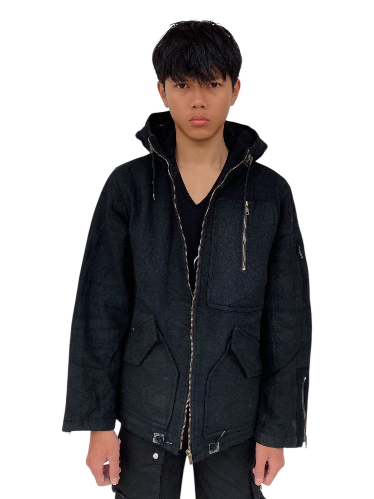 BUFFALO BOBS 1990s Milkboy - Apocalypse Style Cargo Jacket Size US M / EU 48-50 / 2 - 3 Thumbnail