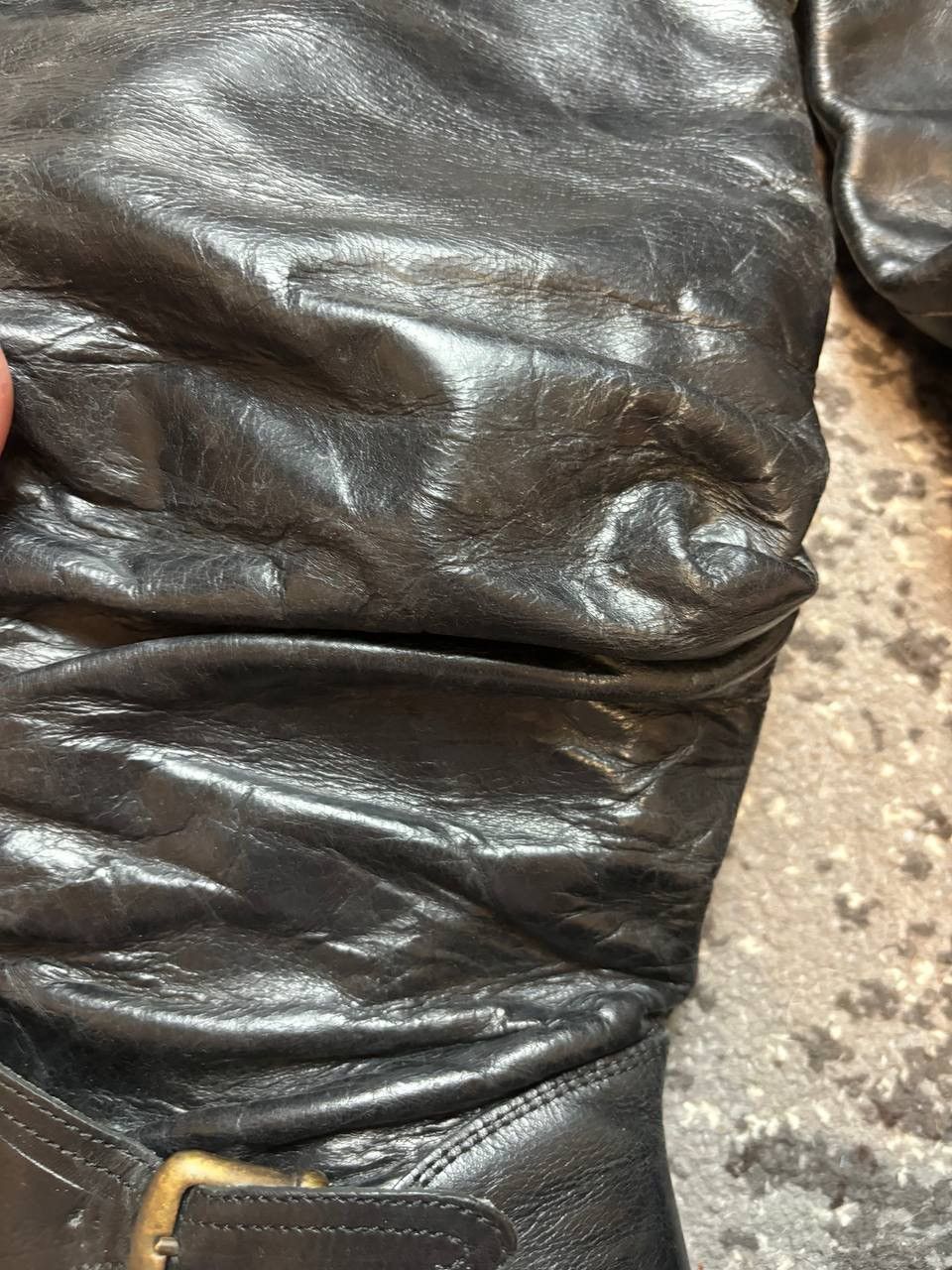 Designer × Vintage Vintage Y2K Woman Boots Heel Leather style boots Size US 8 / IT 38 - 9 Thumbnail