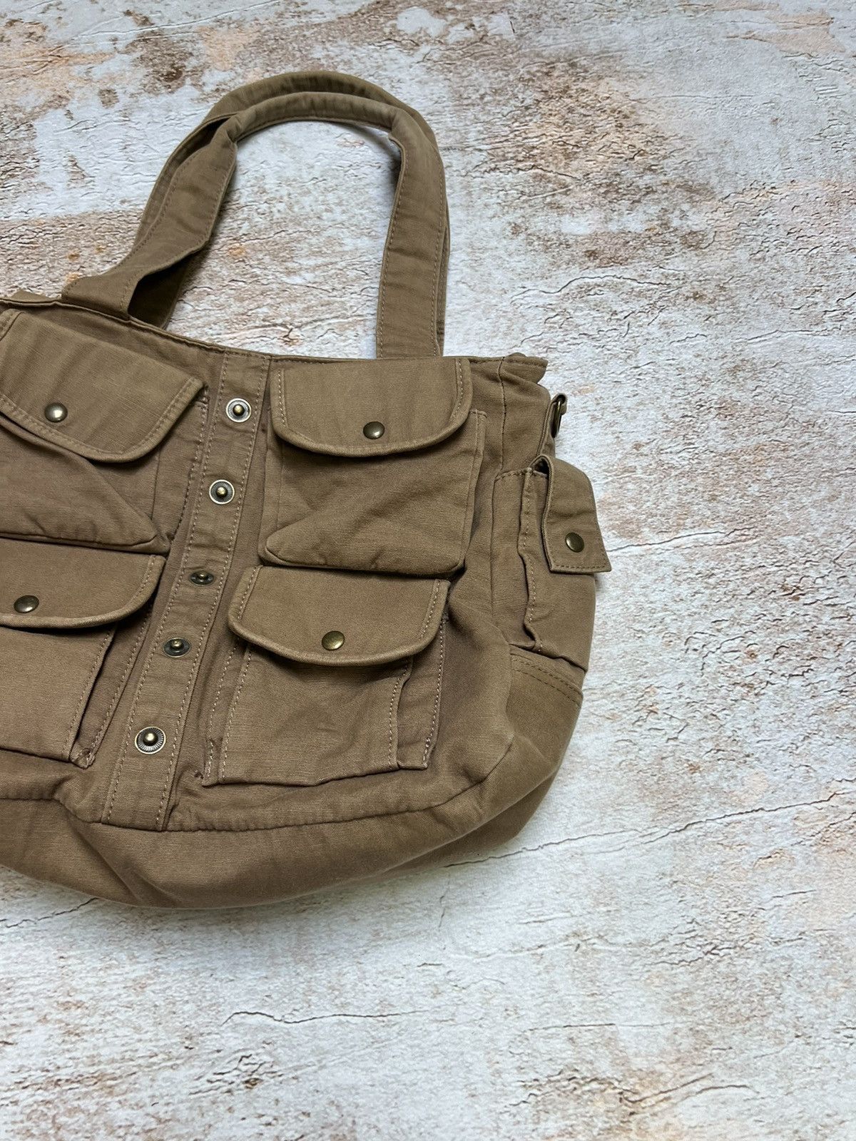 Japanese Brand × Vintage Vintage Japanese multi pocket bag Size ONE SIZE - 2 Thumbnail