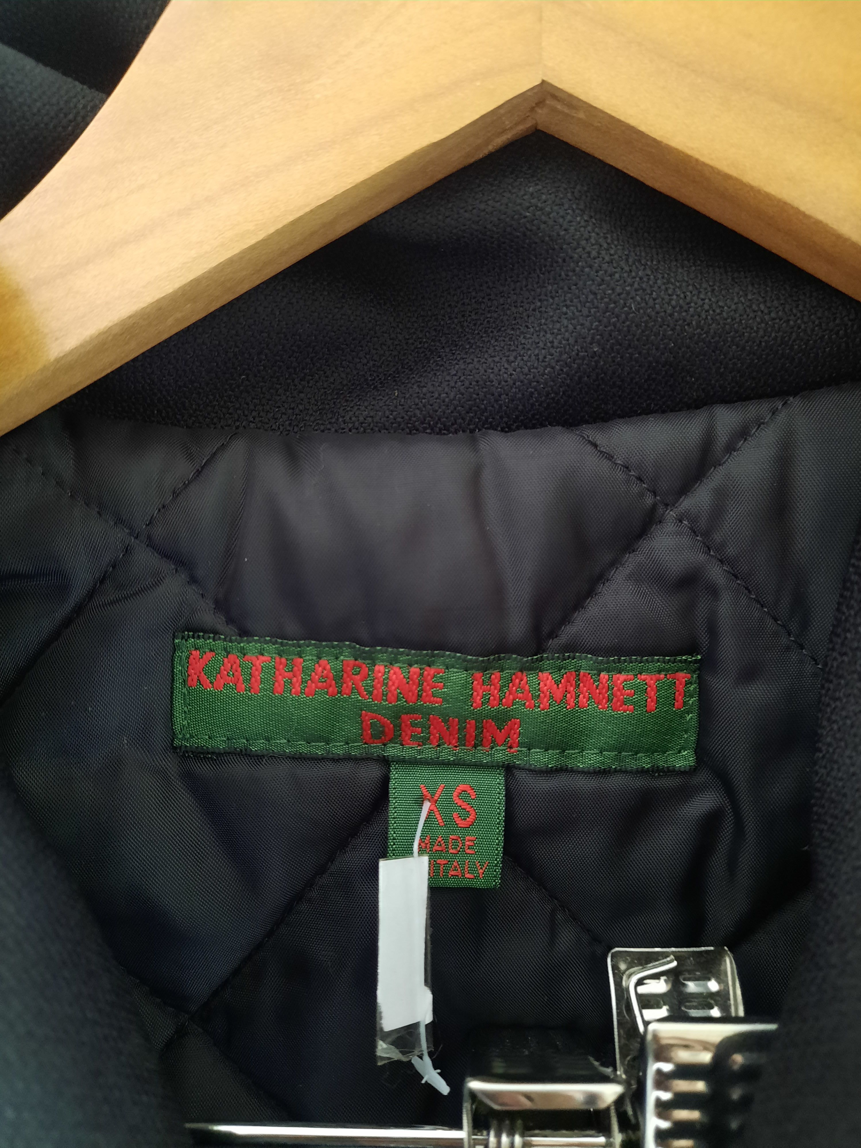 Katharine Hamnett London Vintage Katharine Hamnett Neoprene Jacket Size XS / US 0-2 / IT 36-38 - 5 Thumbnail