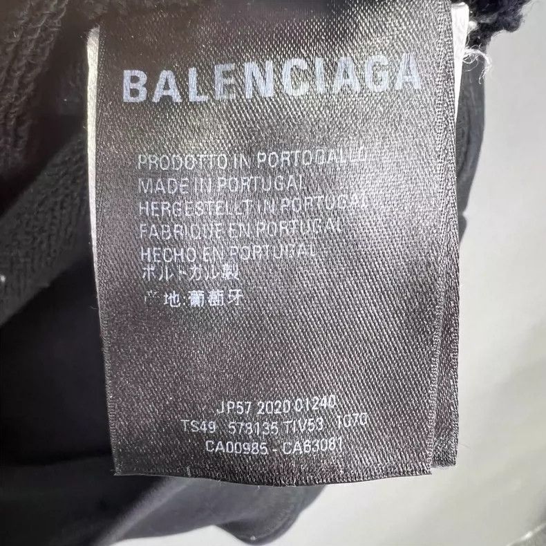 Balenciaga Balenciaga Black wave coke logo letter hoodie sweater Size US XS / EU 42 / 0 - 4 Thumbnail
