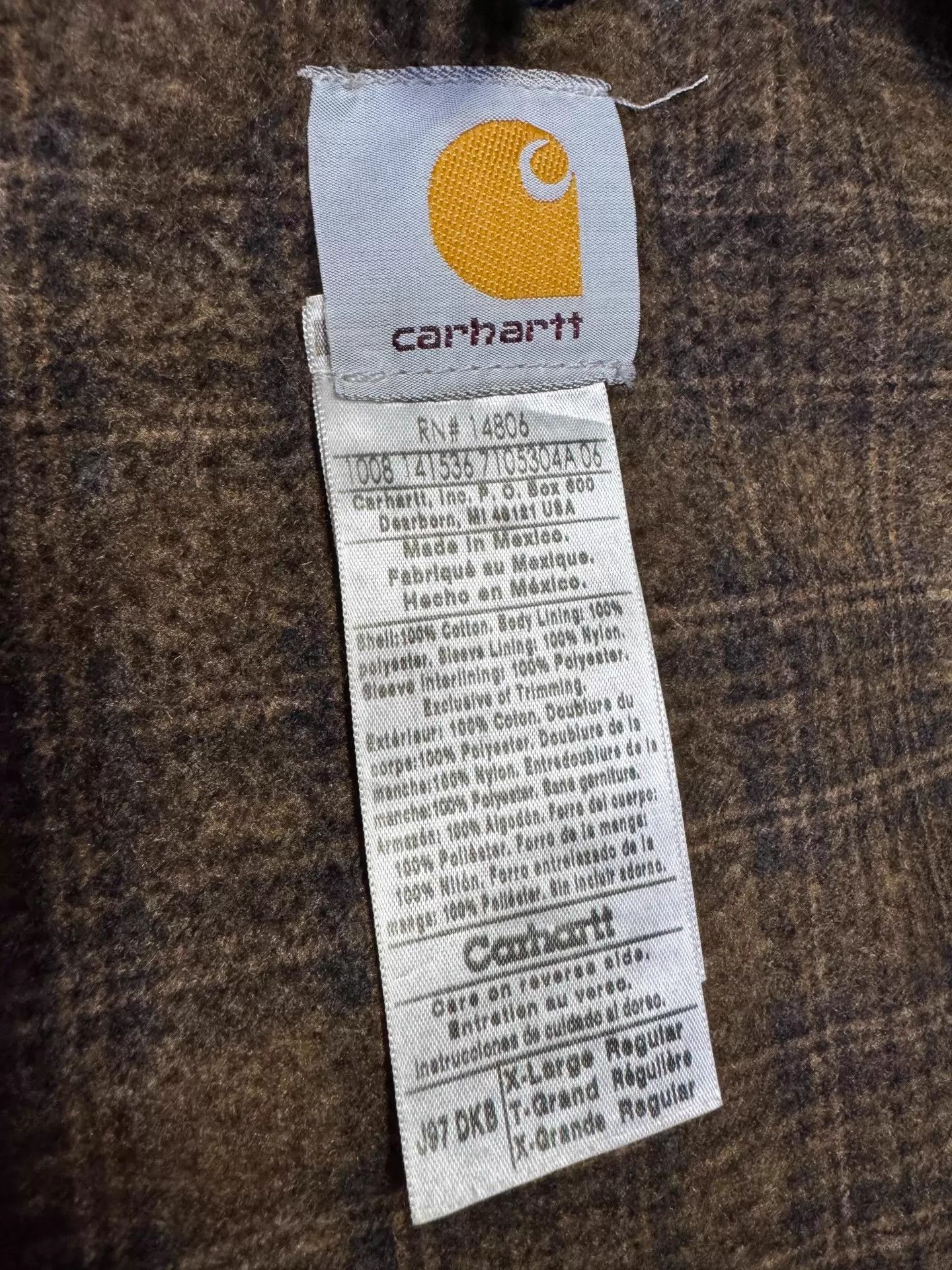 Carhartt Vintage Carhartt J97 Detroit Jacket DKB XL Size US XL / EU 56 / 4 - 9 Thumbnail