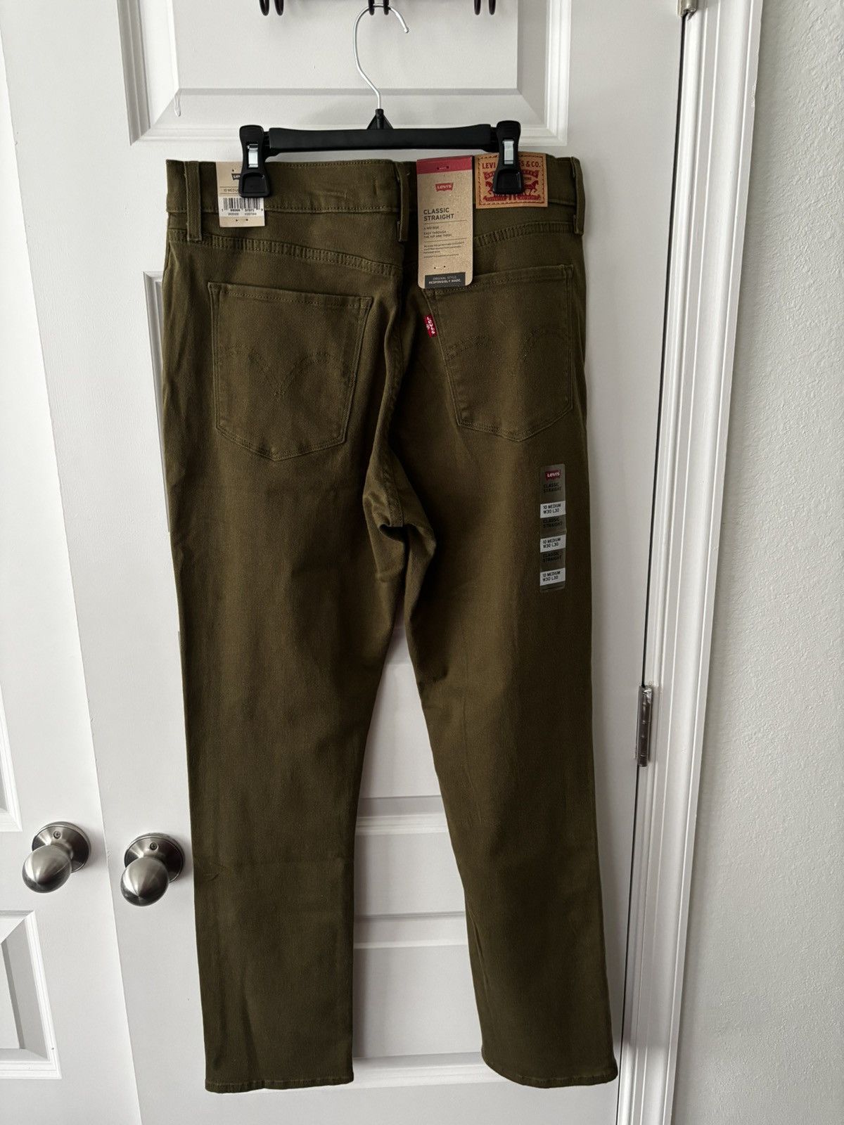Levi's Levi’s Green Pants Size 30" / US 8 / IT 44 - 2 Thumbnail