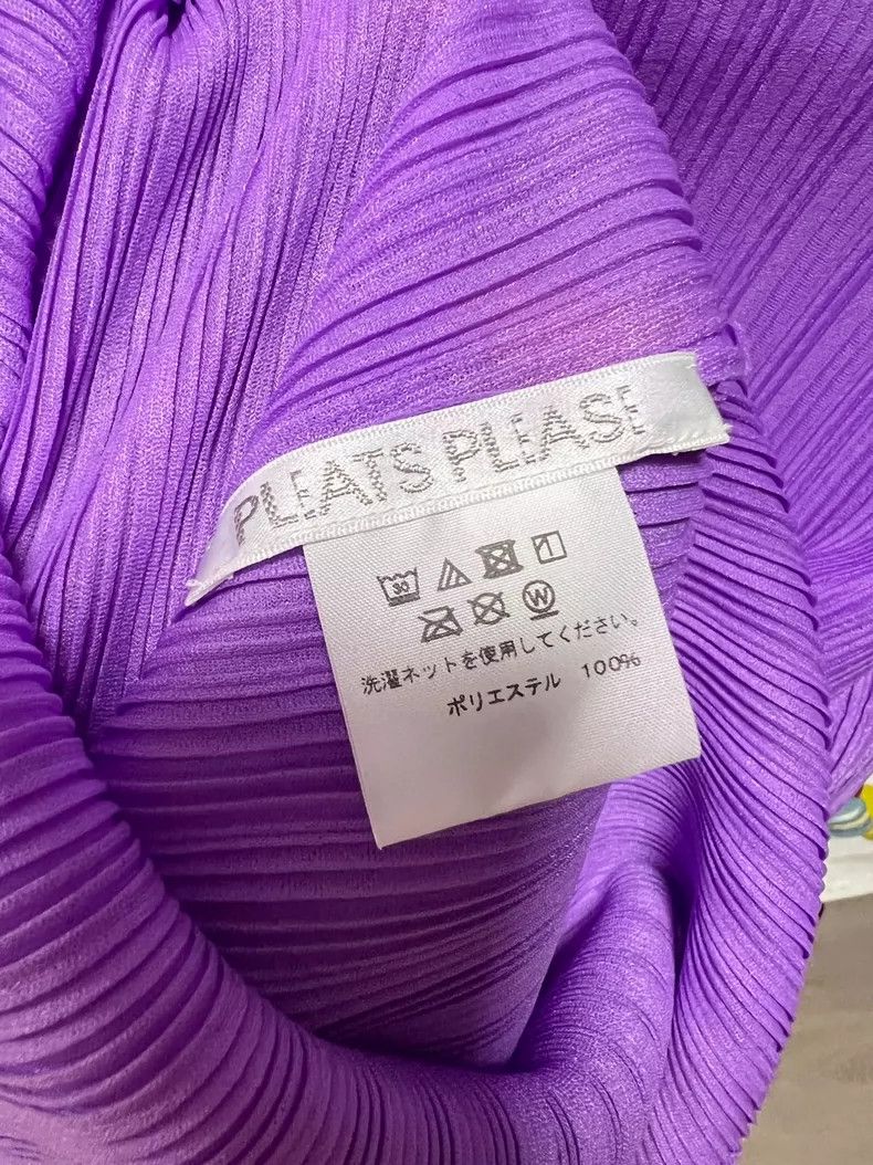 Issey Miyake issey miyake size:3 Purple long sleeves 2506-Nextarrow Size XXS / US 00 / IT 34 - 2 Thumbnail