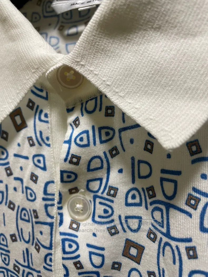 Hermes Hermes Knit short-sleeve polo/t-shirt Size US M / EU 48-50 / 2 - 5 Thumbnail