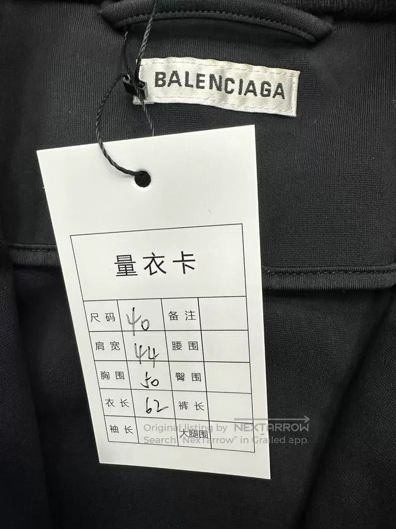 Balenciaga Balenciaga Letter Zip-Up Jacket Size US XXS / EU 40 - 2 Thumbnail