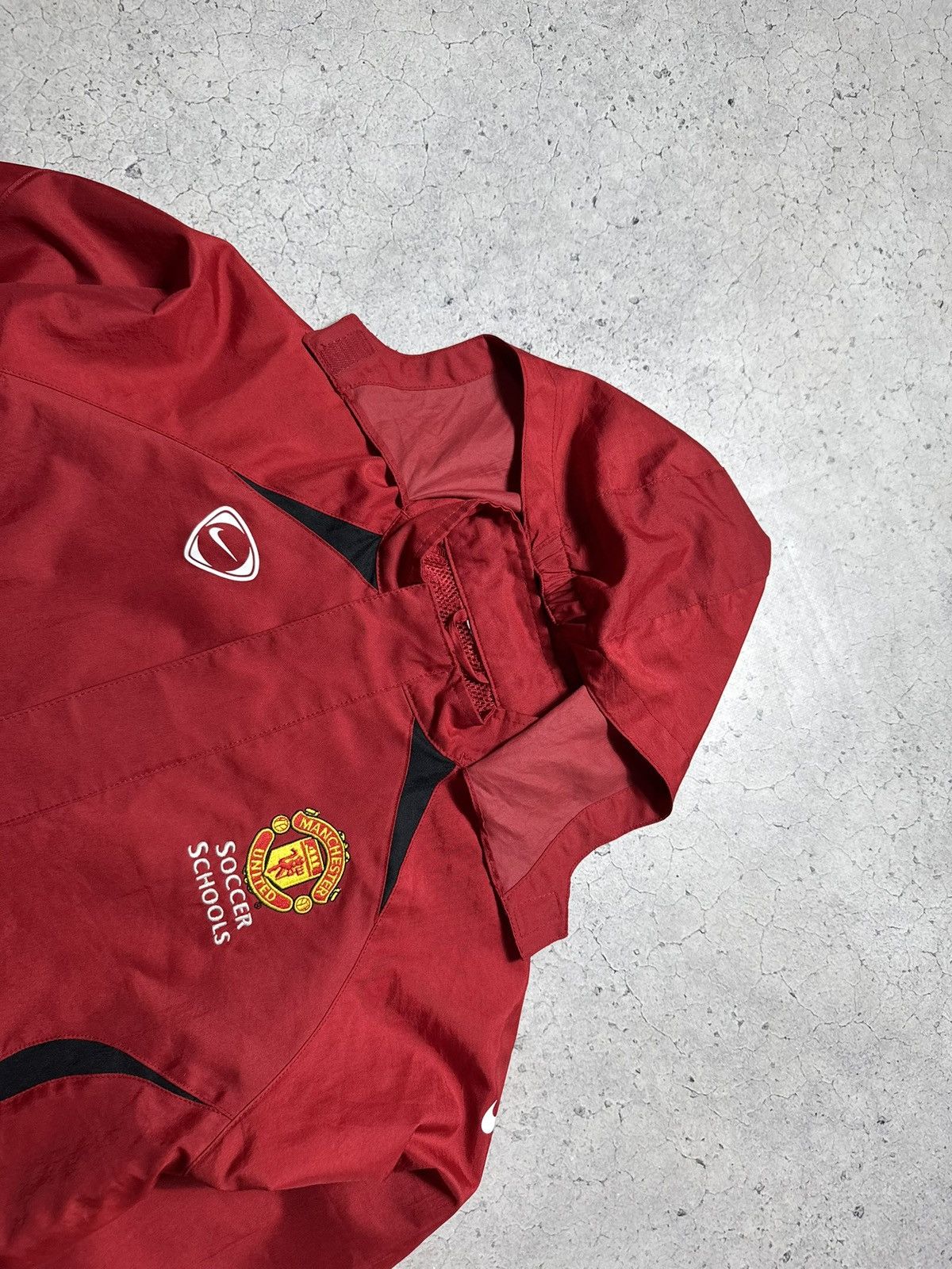 Nike Nike FC Manchester United Vintage Nylon Football Jacket Size US S / EU 44-46 / 1 - 4 Thumbnail