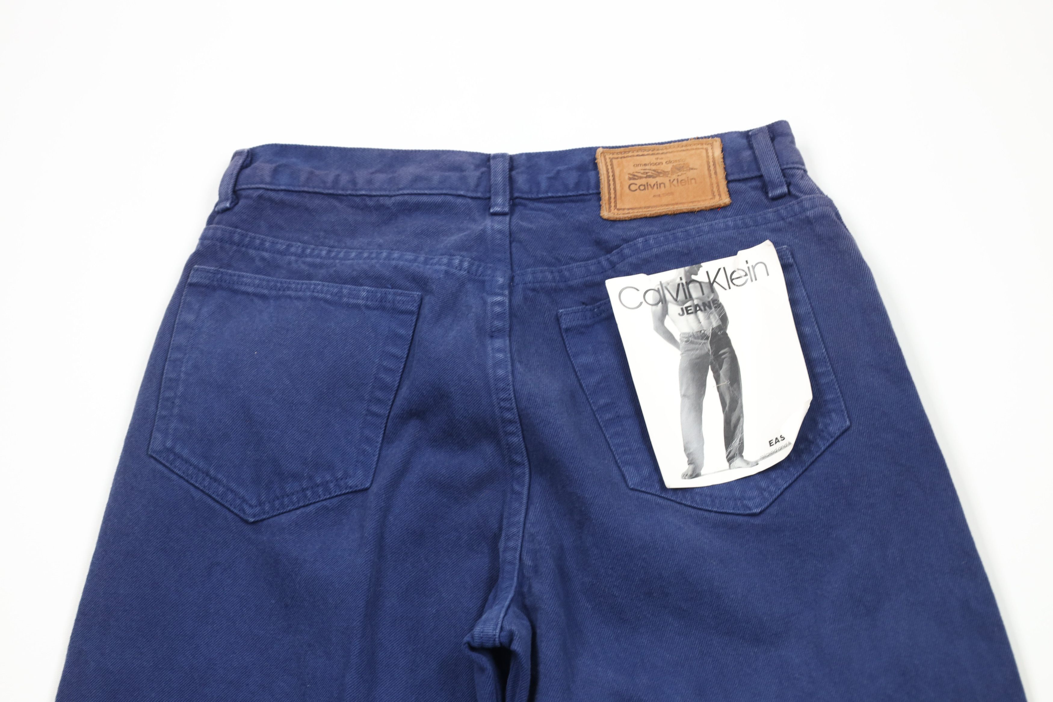 Calvin Klein × Vintage Deadstock Vintage 90s Calvin Klein Fit Tapered Leg Jeans USA Size US 30 / EU 46 - 12 Thumbnail