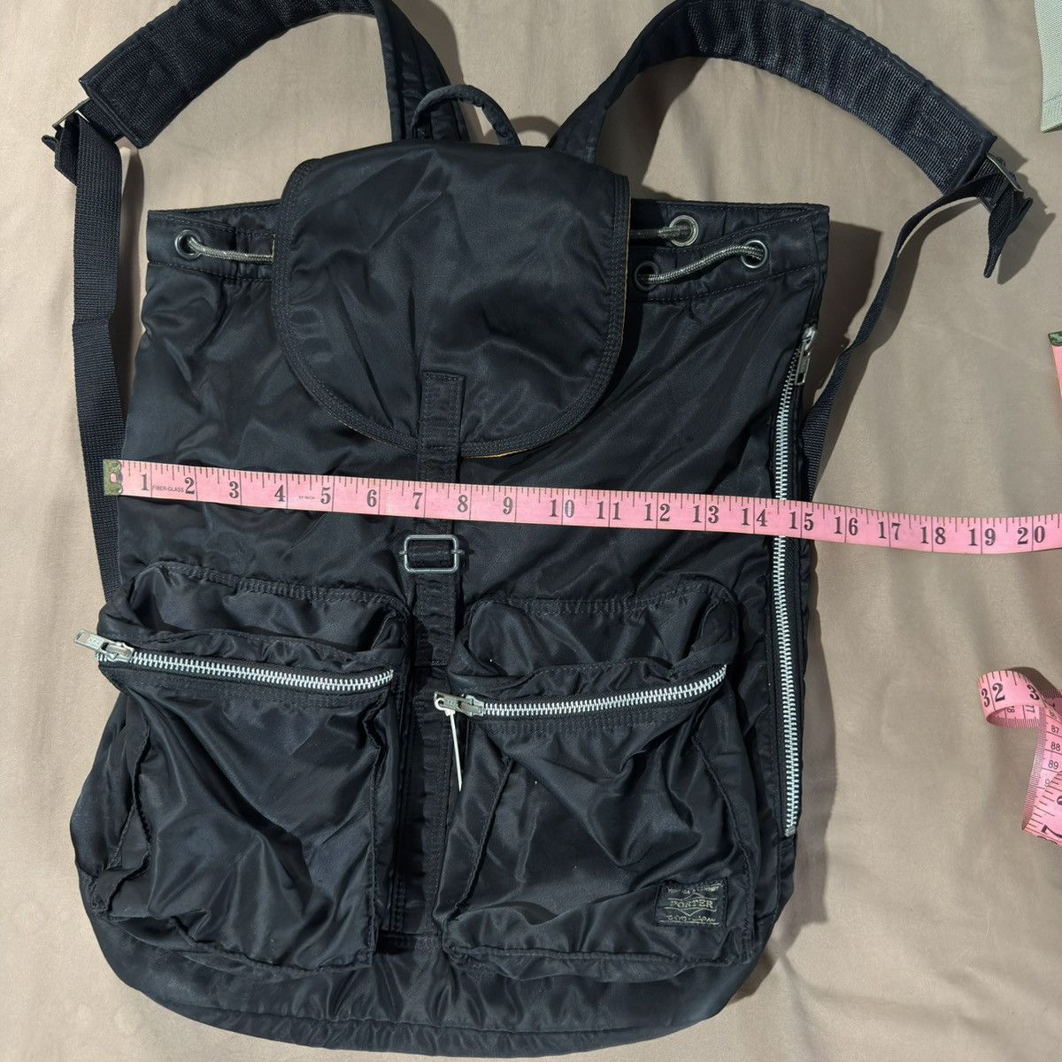 Japanese Brand Porter Yoshida Japan Tanker Rucksack Black Size ONE SIZE - 8 Thumbnail