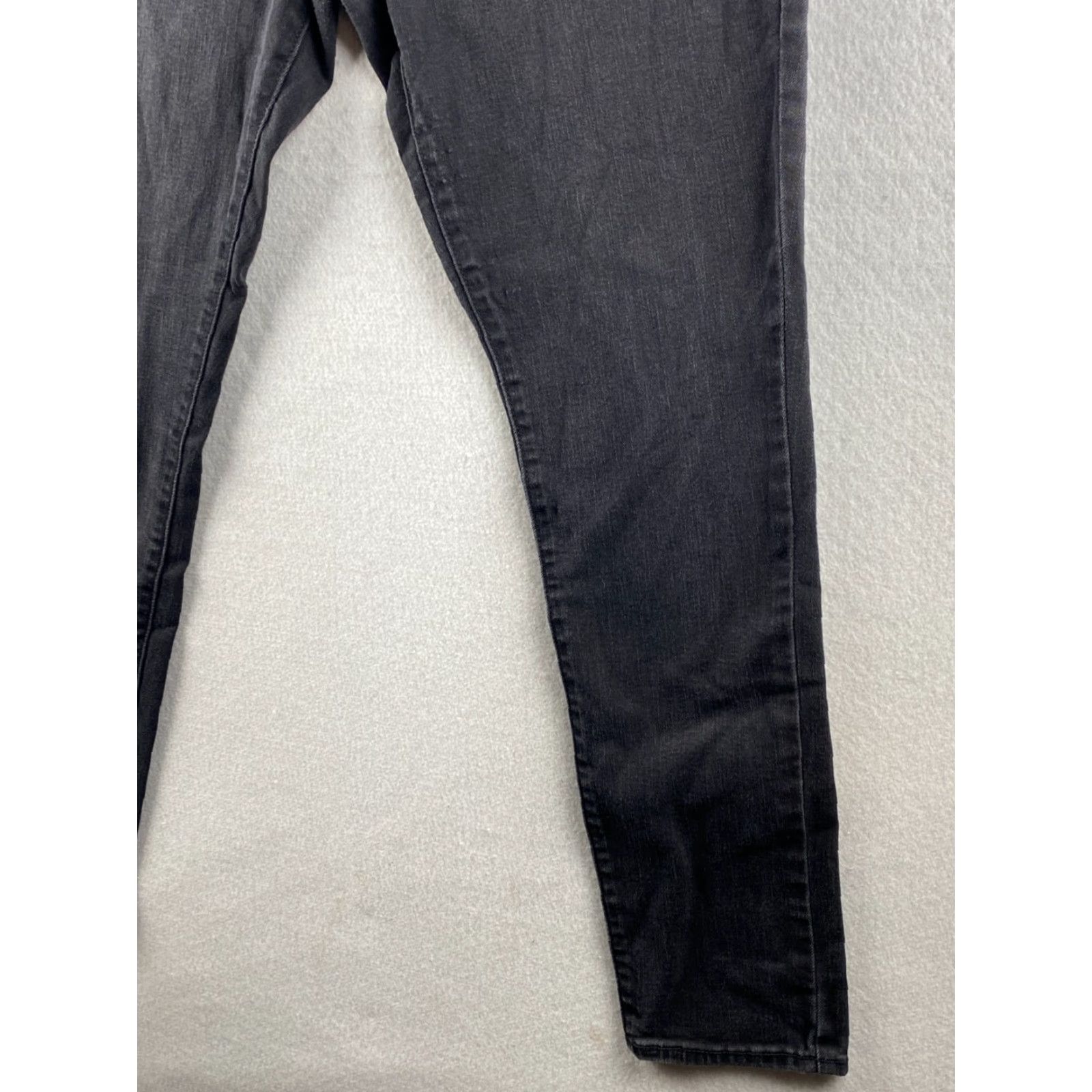 Levi's Levis Jeans Women's 34 Black 721 High Rise Skinny Stretch Denim Dark Wash Casual Size 24" / US 00 / IT 34 - 5 Thumbnail