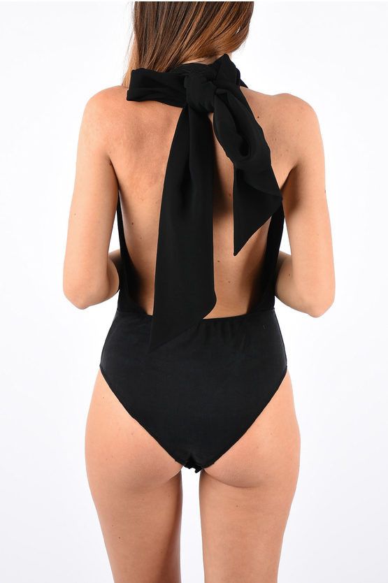 Dsquared2 og1mm0624 Body Halter Neck in Black Size XS / US 0-2 / IT 36-38 - 2 Thumbnail