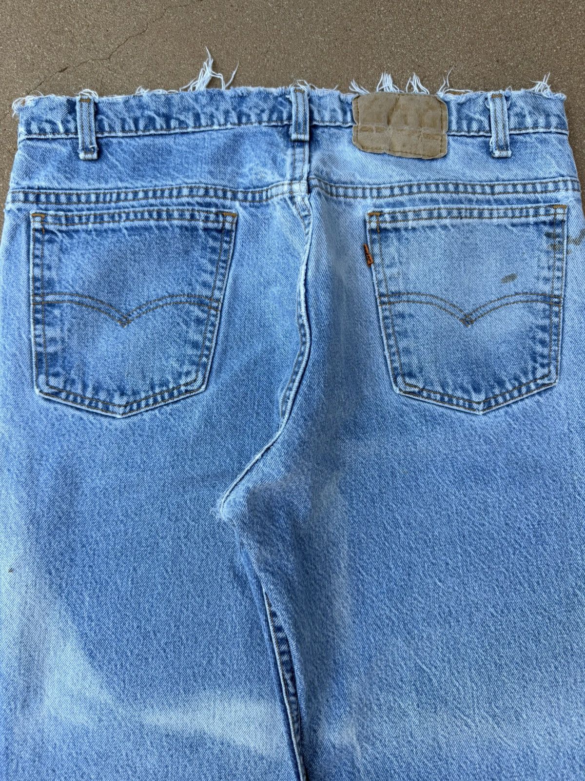 Levi's Vintage 90’s Levi’s 517 Red Tab Bootcut Flare Jeans 35x29 Size US 35 - 7 Thumbnail
