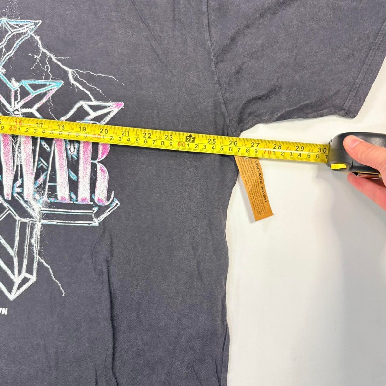 Comfort Colors Wage War “Dragging you down in a deathroll” Heavy Metal Tee Size US XXL / EU 58 / 5 - 2 Thumbnail