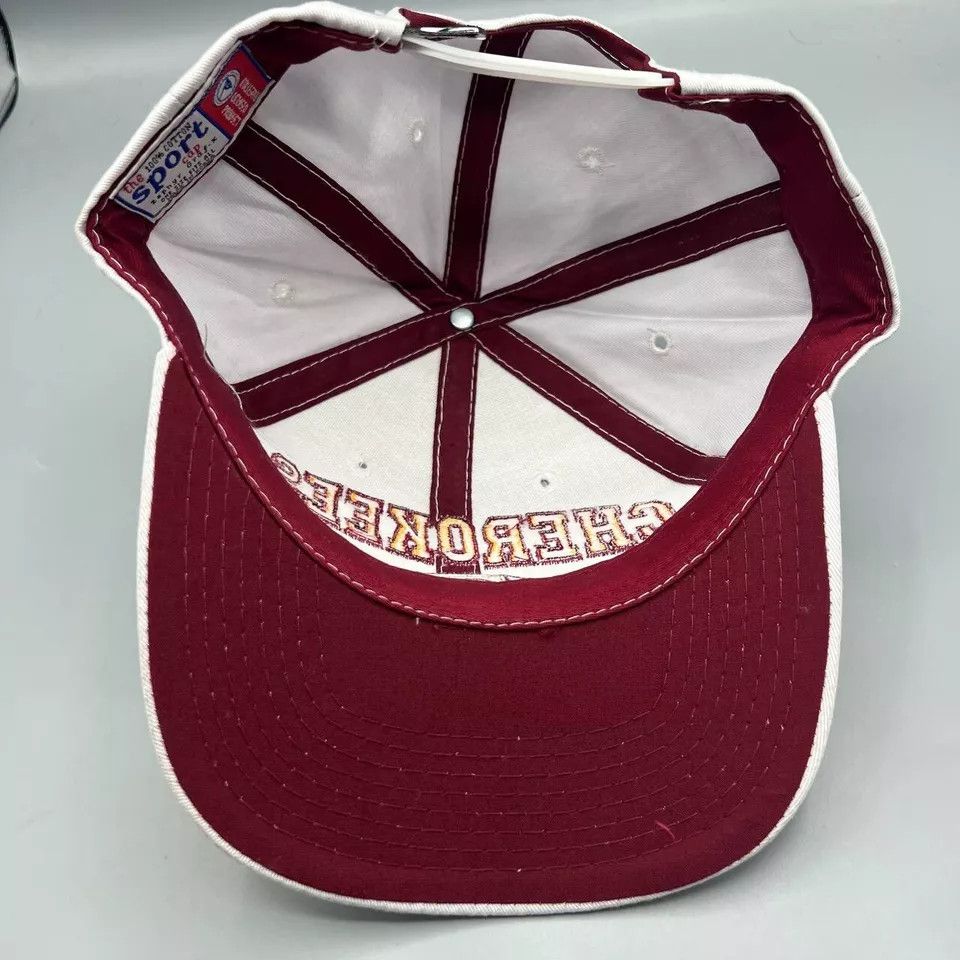 Zephyr Cherokees Hat Men White Zephyr Graf-X Snap Back Cap Size ONE SIZE - 6 Thumbnail