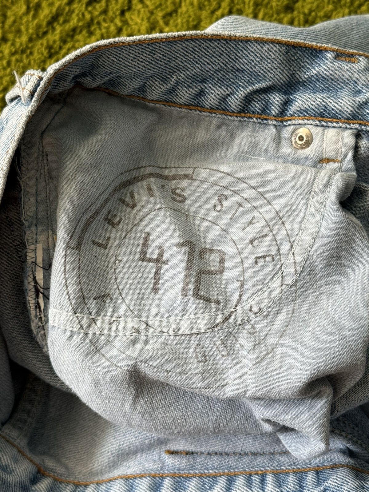 Levi's × Levi's Vintage Clothing × Vintage Levi’s orange tab 90s vintage jeans denim pants Size US 30 / EU 46 - 4 Thumbnail