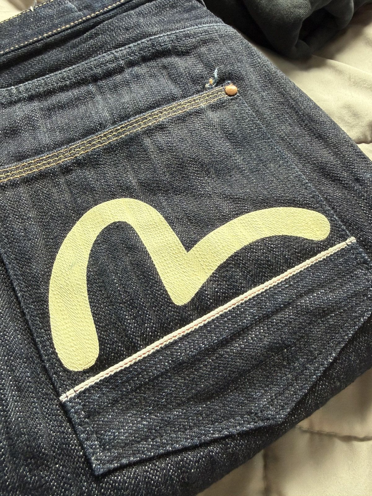 Evisu Evisu unsanforized denim made in Japan Size US 32 / EU 48 - 4 Thumbnail