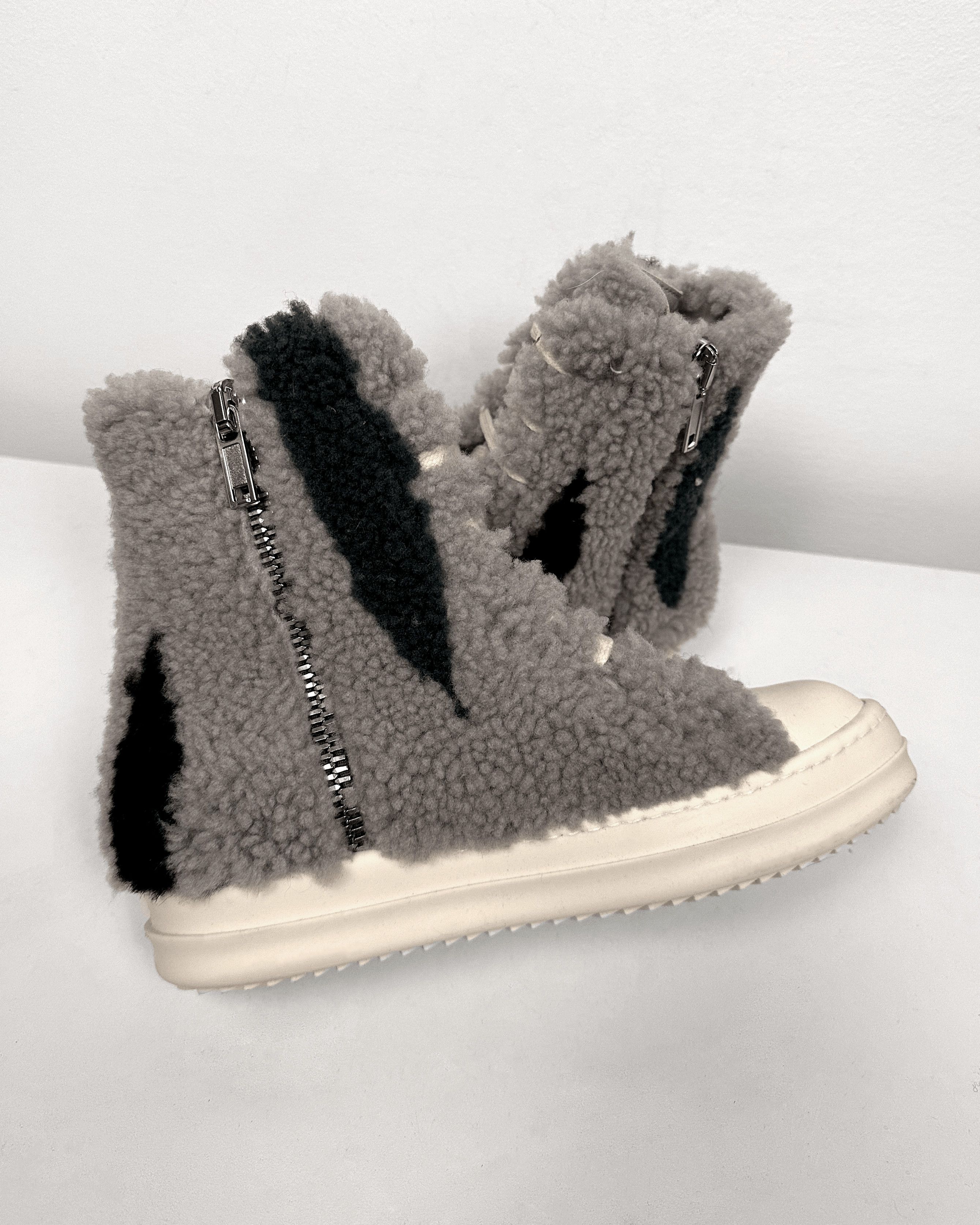 Rick Owens Rick Owens Fur Shearling Zebra Ramones Size US 5 / EU 37 - 6 Thumbnail