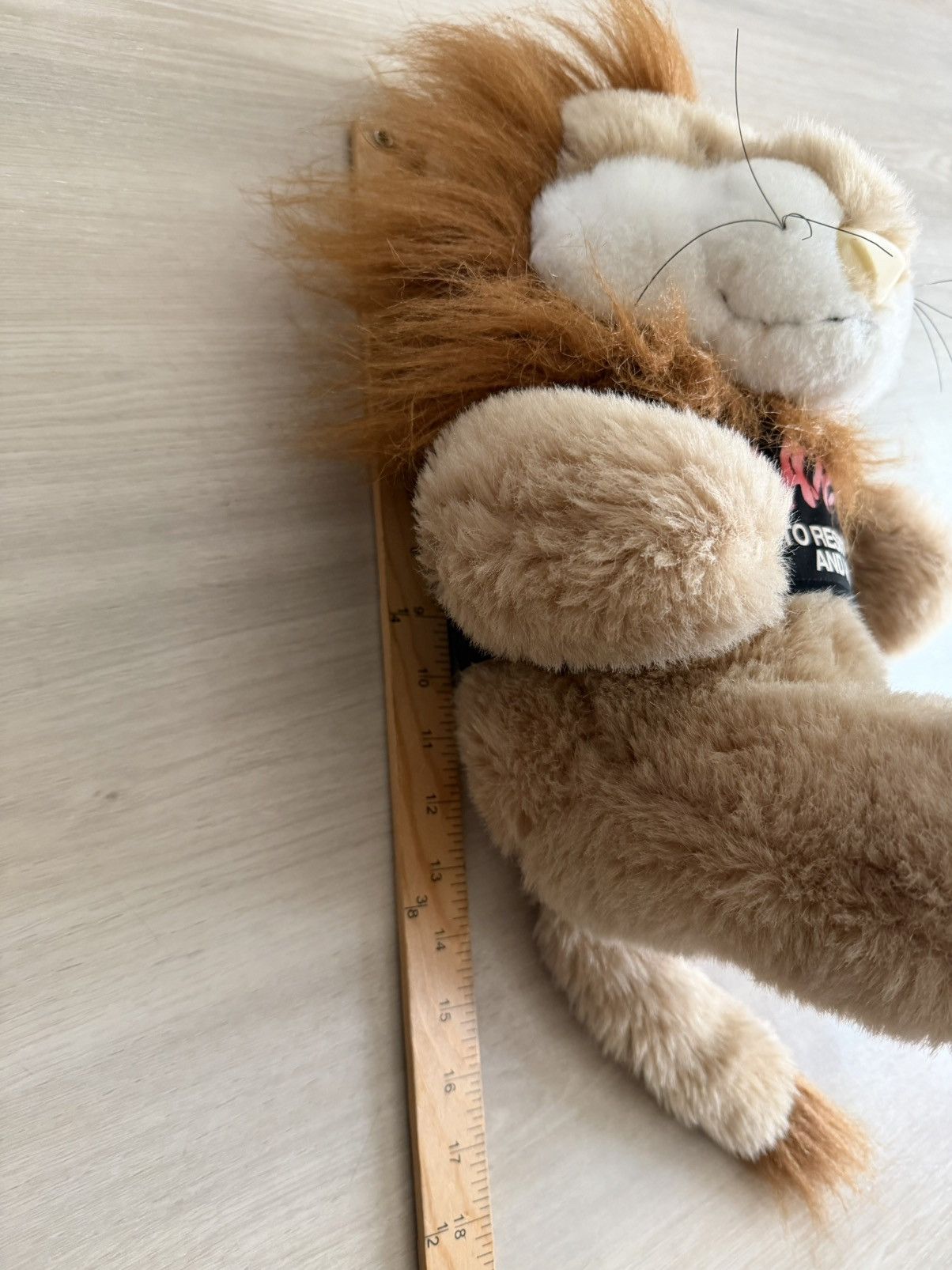 Vintage Vintage 90s DARE Mascot Daren The Lion Plush Size ONE SIZE - 4 Thumbnail