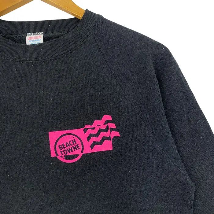 Jerzees Vintage 90’ BEACH TOWNE CALIFORNIA Sweatshirt Ocean Size M / US 6-8 / IT 42-44 - 5 Thumbnail