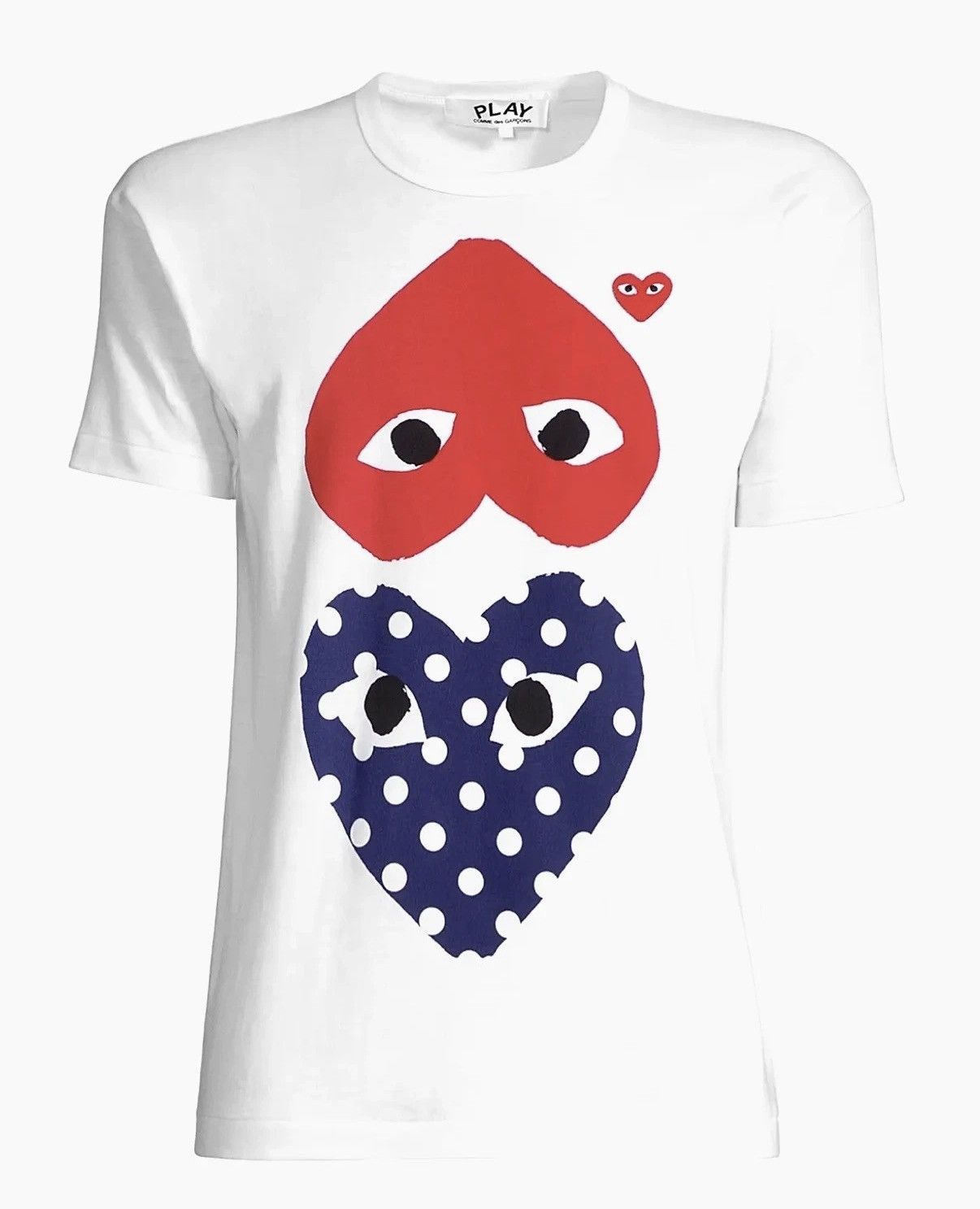 Comme des Garcons Comme des Garçons Play White Inverted And Polka Dot Heart Size XS / US 0-2 / IT 36-38 - 3 Thumbnail
