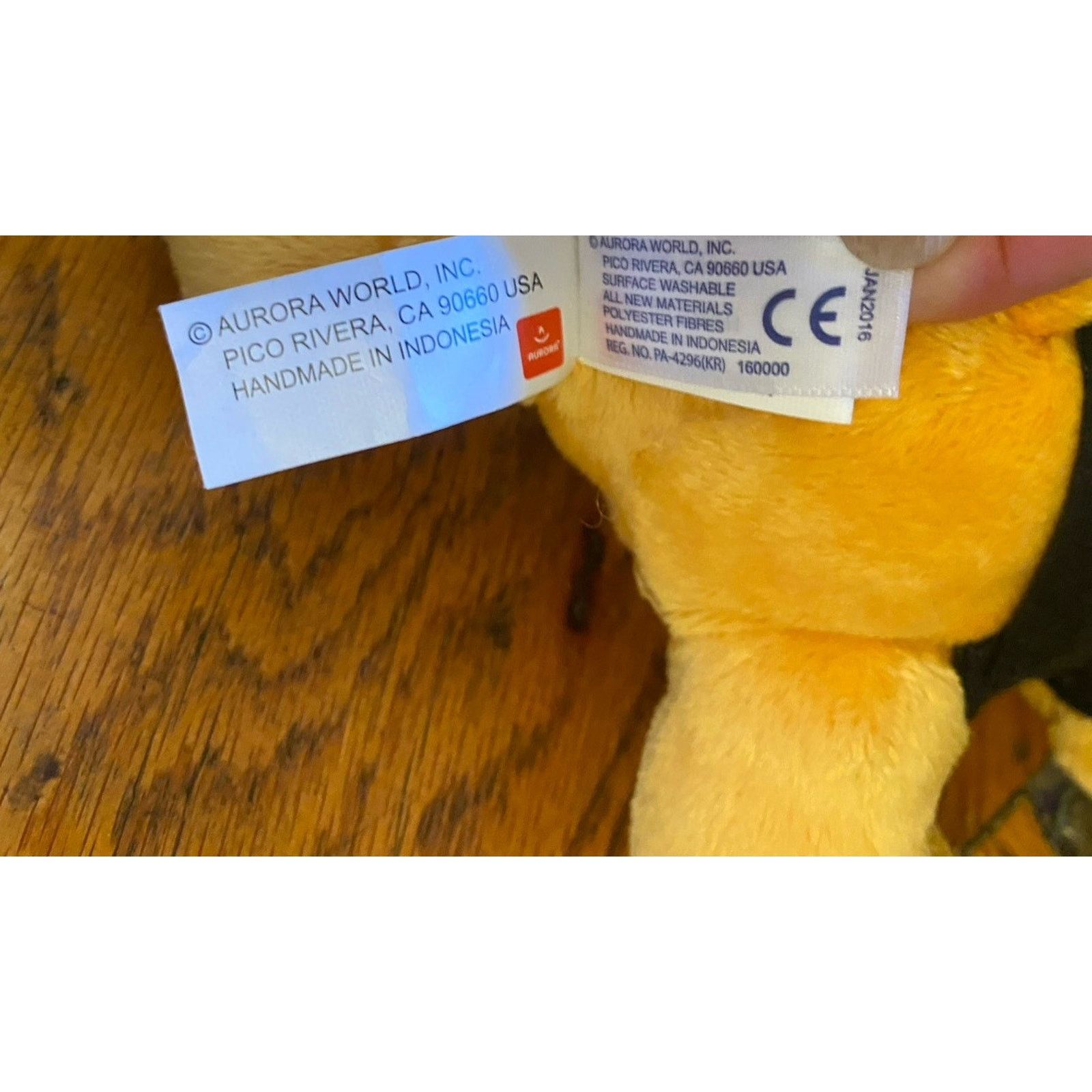 Vintage Vintage Garfield Stuffed Cat “I Donut Run” Size ONE SIZE - 4 Thumbnail