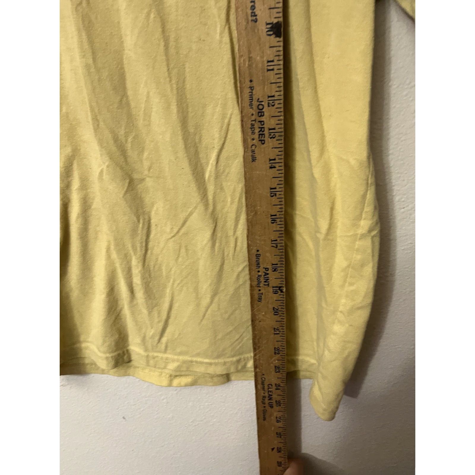 Champion Champion Women's XL Yellow Crew Neck Short Sleeve T-Shirt Casual Sports Tee Size XL / US 12-14 / IT 48-50 - 4 Thumbnail