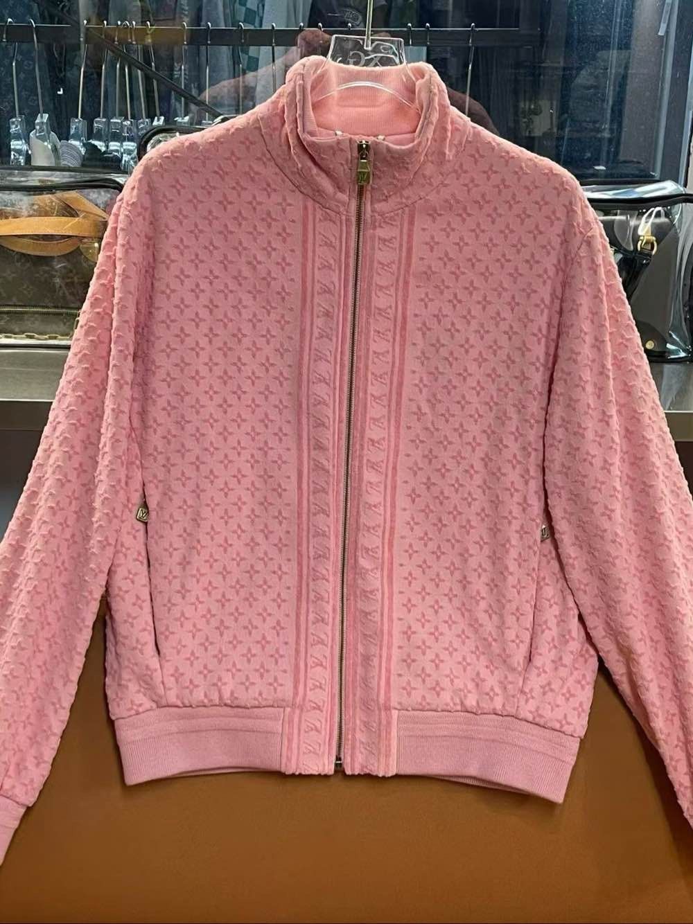 Louis Vuitton Louis Vuitton Monogram Pink Zip Jacket US M Size US M / EU 48-50 / 2 - 1 Thumbnail