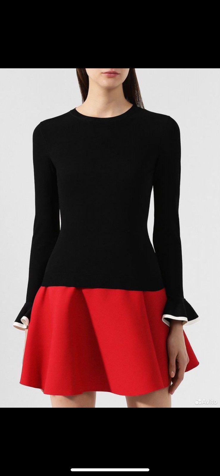 Valentino Valentino black pullover Size M / US 6-8 / IT 42-44 - 4 Thumbnail