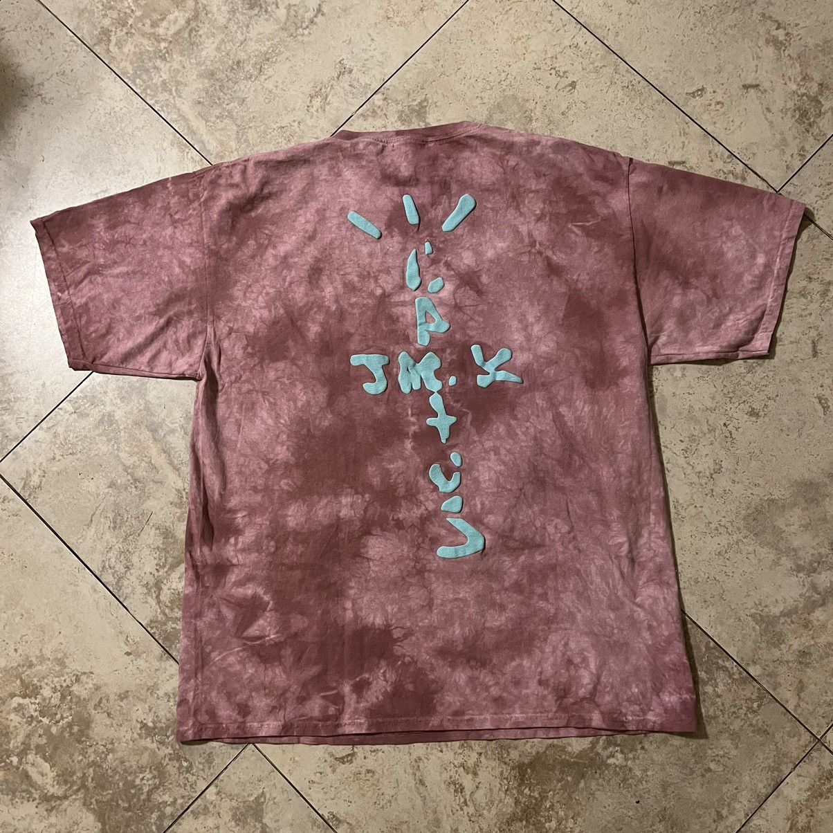 Travis Scott x McDonalds - Jack Smile II Tee - Berry - 2XL
