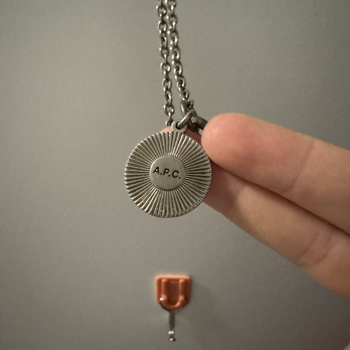 A.P.C. Silver APC necklace Size ONE SIZE - 1 Thumbnail