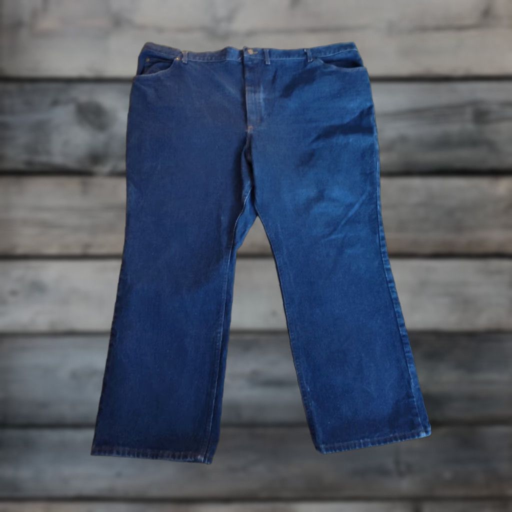 Lee VINTAGE Lee Riders Jeans Mens 54x30 Cotton Denim Union Made USA 90s Straight Fit Blue Size US 38 / EU 54 - 1 Thumbnail