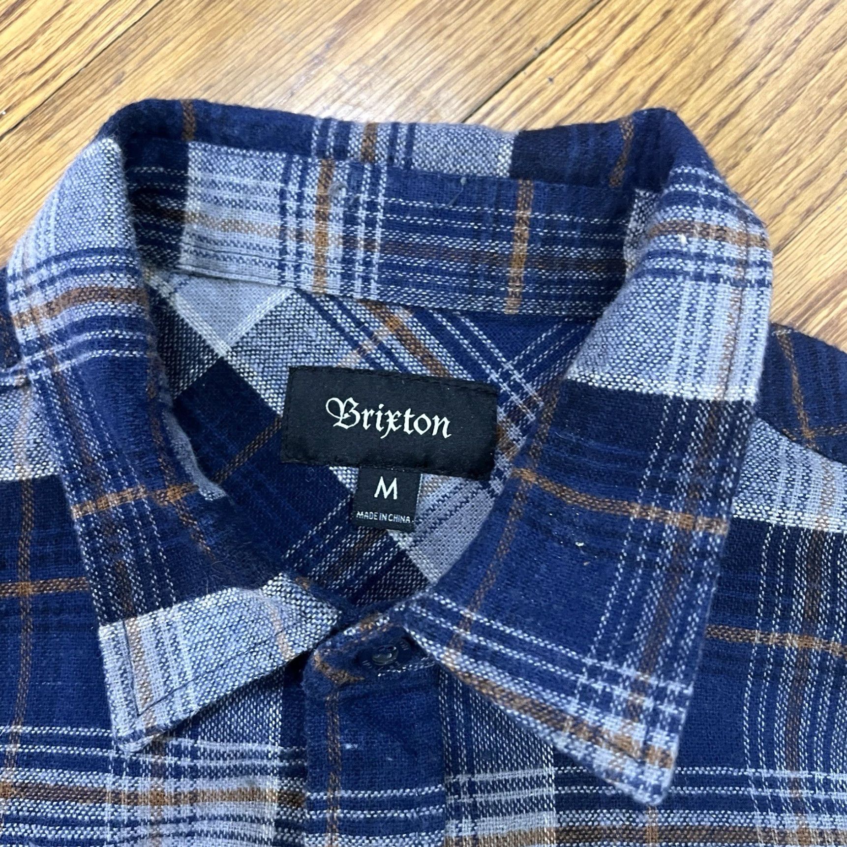 Brixton Brixton Long sleeve Button-down shirt mens M Standard fit bowery flannel Plaid Shirt Size US M / EU 48-50 / 2 - 2 Thumbnail