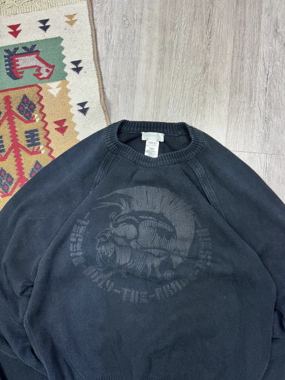 Diesel × Japanese Brand Vintage Diesel Y2K Knitted Sweater Size US L / EU 52-54 / 3 - 7 Thumbnail