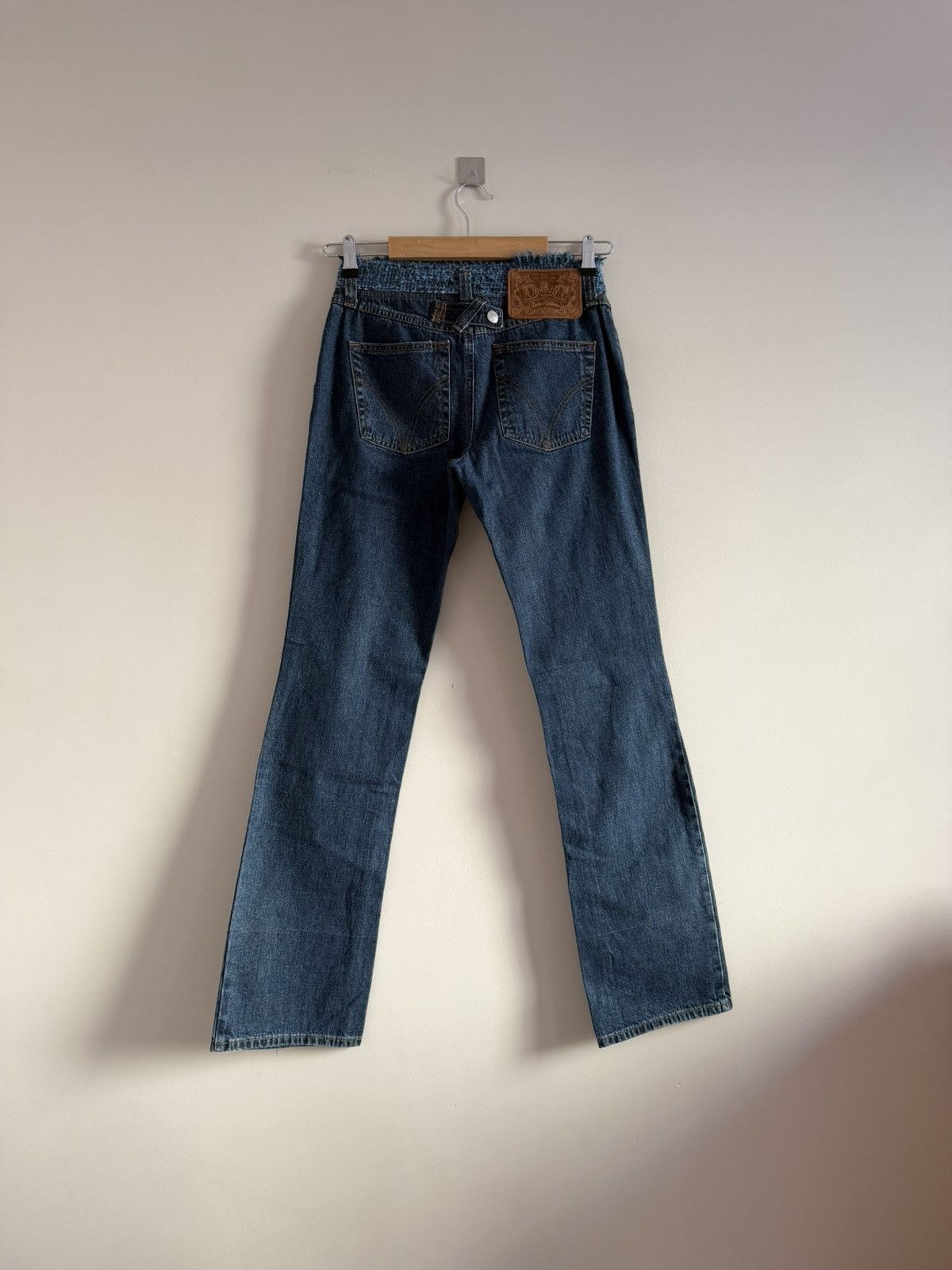 Dolce & Gabbana Vintage D&G Denim Set Tweed Trim Jacket Jeans Size M / US 6-8 / IT 42-44 - 5 Thumbnail