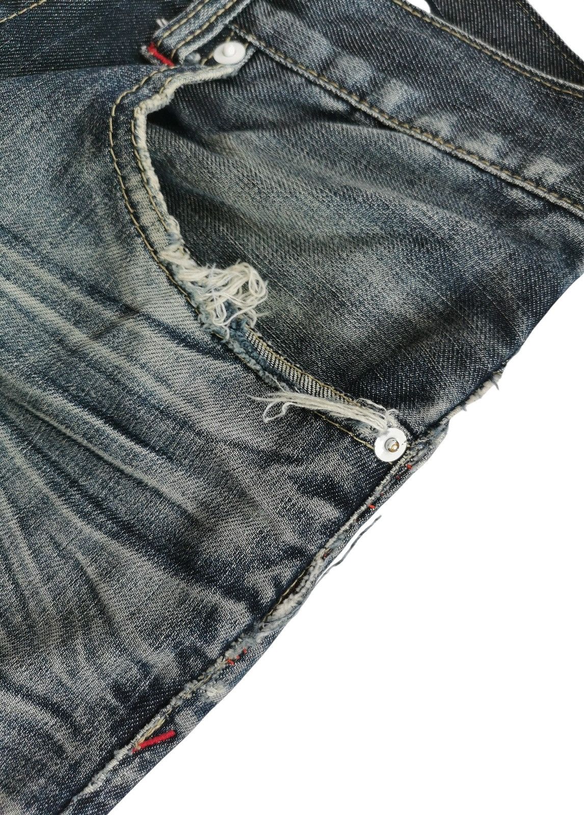 Boycott Boycott Japan Jeans Clawmark Looklike Style Hedi Slimane Size US 30 / EU 46 - 11 Thumbnail