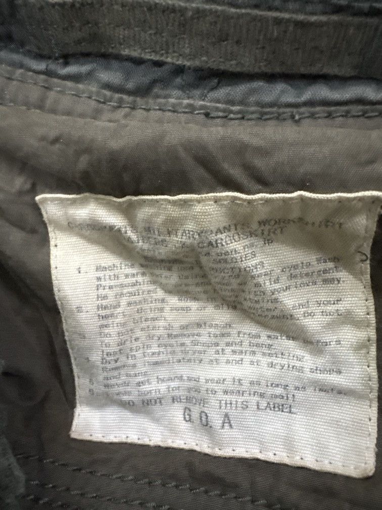 2000s G.O.A. military-style jacket multiple cargo pocket