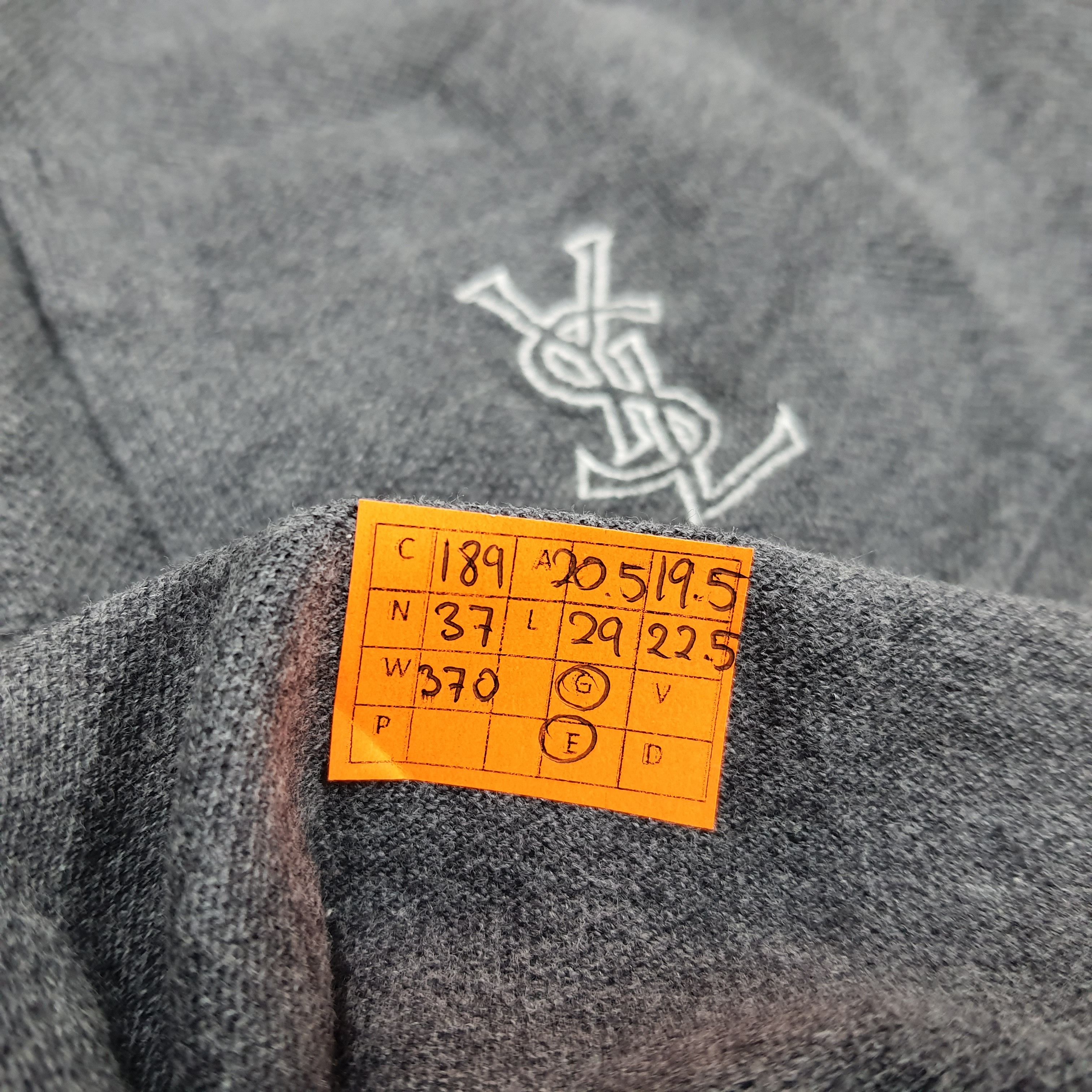 Vintage × Yves Saint Laurent Vintage Yves Saint Laurent YSL Pocket Logo Polo Shirt Size US M / EU 48-50 / 2 - 8 Thumbnail