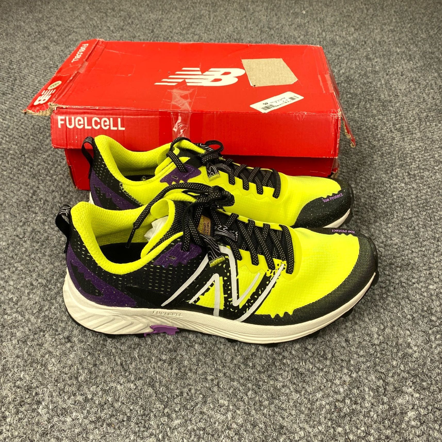 New Balance New Balance FuelCell Summit Unknown V3 Trail Running Sneakers Womens 10.5 Yellow Athletic Size US 8.5 / IT 38.5 - 2 Thumbnail
