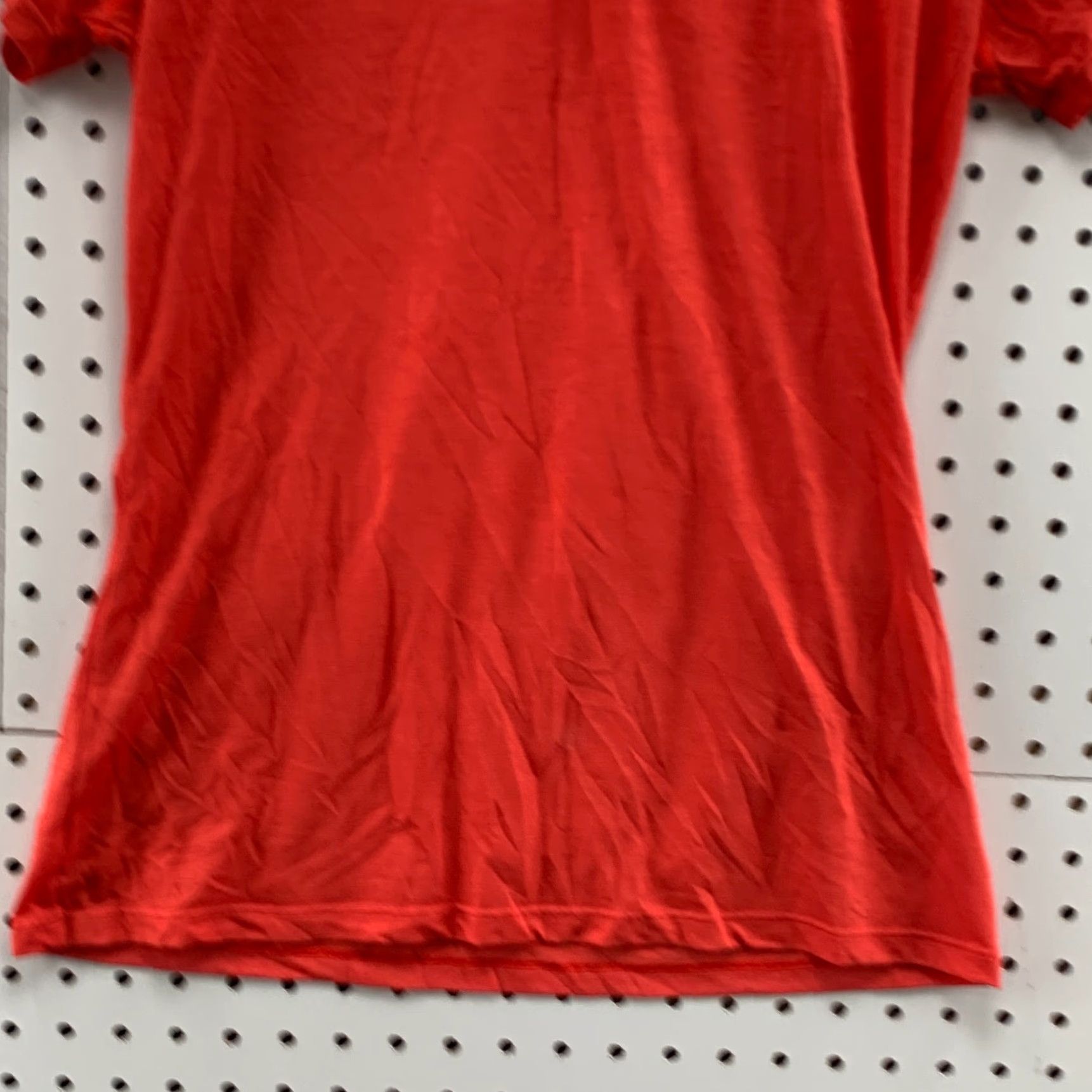 Under Armour Under Armour HeatGear Orange V-Neck T-Shirt Women Small Short Sleeve Activewear Size S / US 4 / IT 40 - 6 Thumbnail