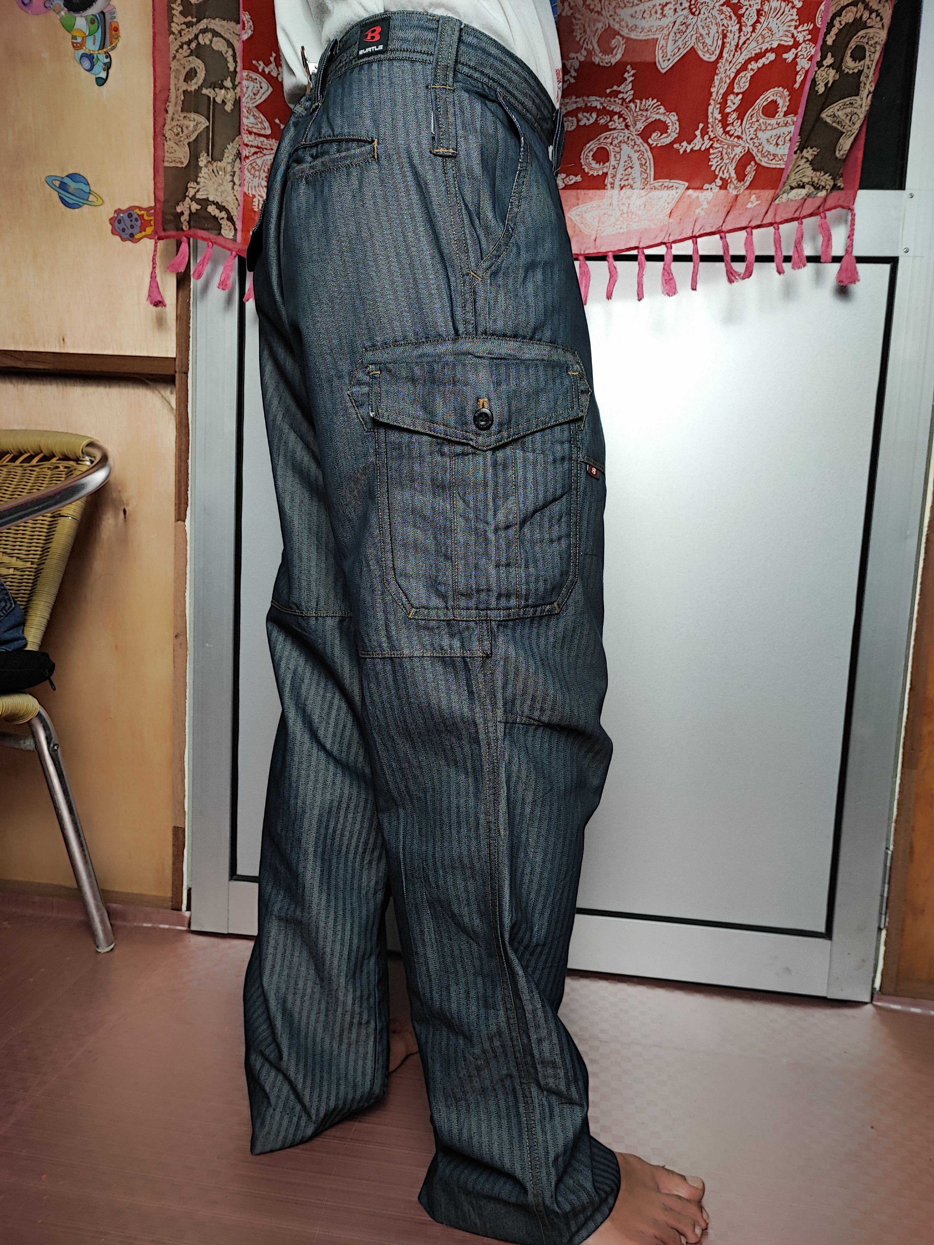Burtle Japan Workwear Hickory Stripe