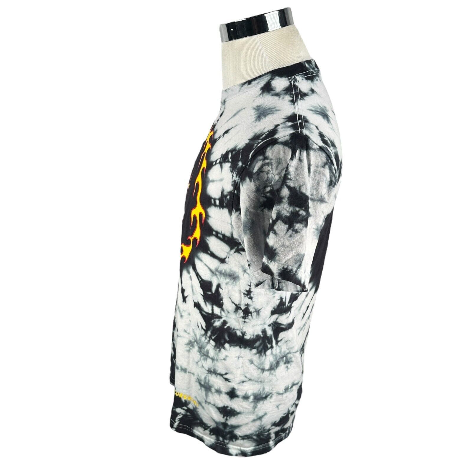 The Unbranded Brand Samborghini T-Shirt Men M White Tie Dye Flaming Face Graphic Size US M / EU 48-50 / 2 - 3 Thumbnail