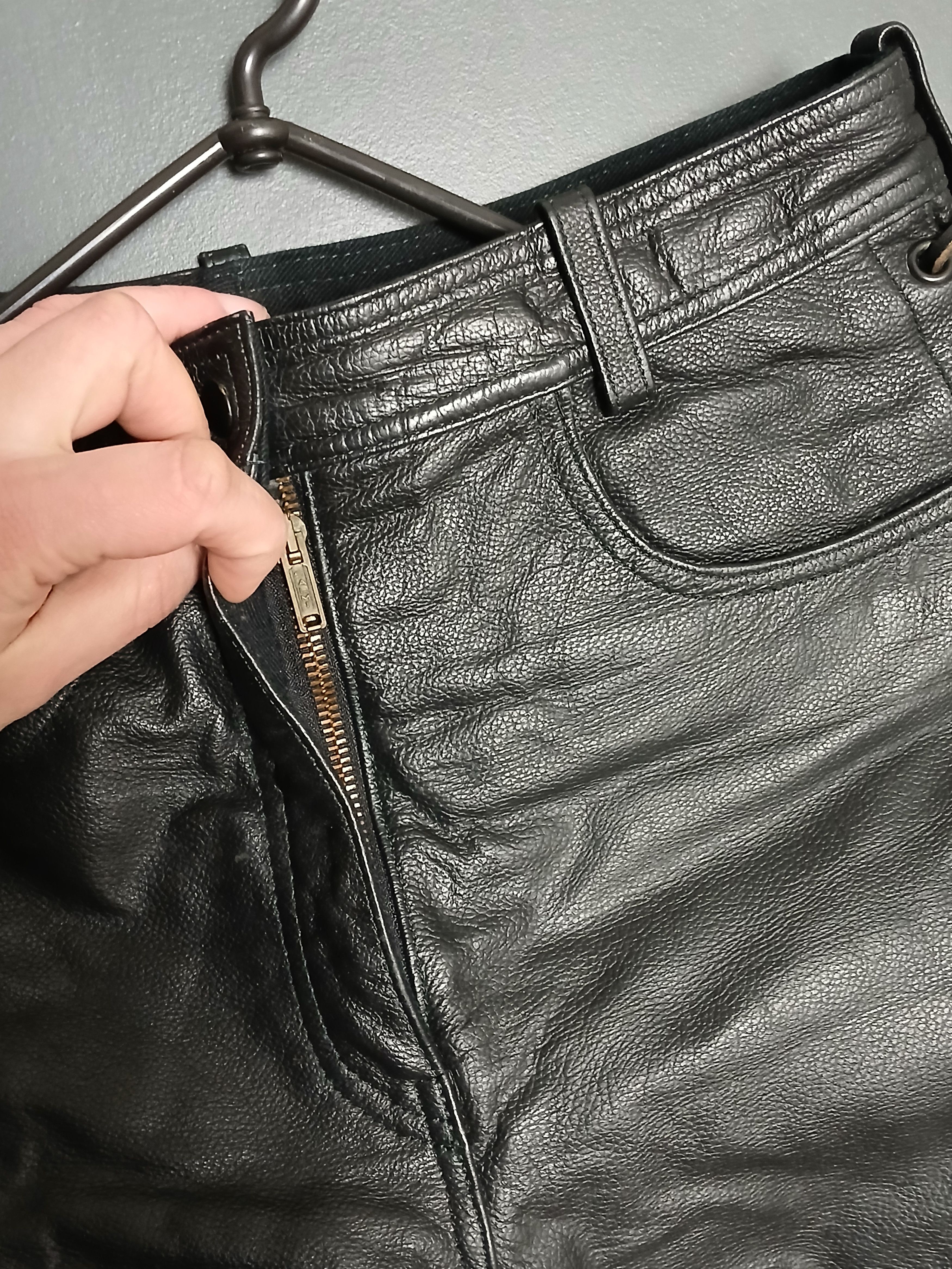 Leather Vintage Takai Leather Pants Size US 38 / EU 54 - 7 Thumbnail