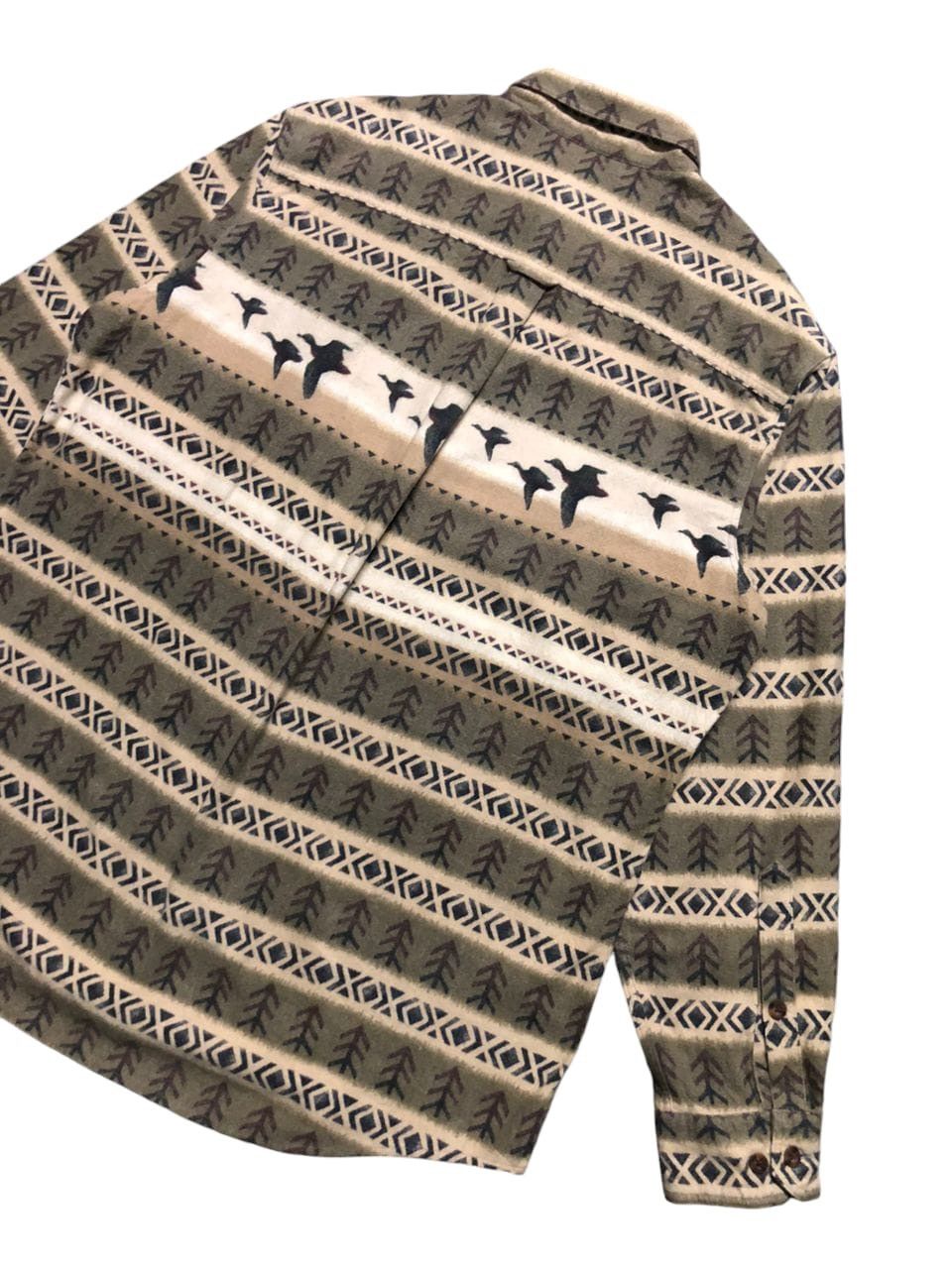 Vintage × Woolrich Woolen Mills Vintage Woolrich Shacket Duck Arrow Button Up Shirt Size US L / EU 52-54 / 3 - 8 Thumbnail