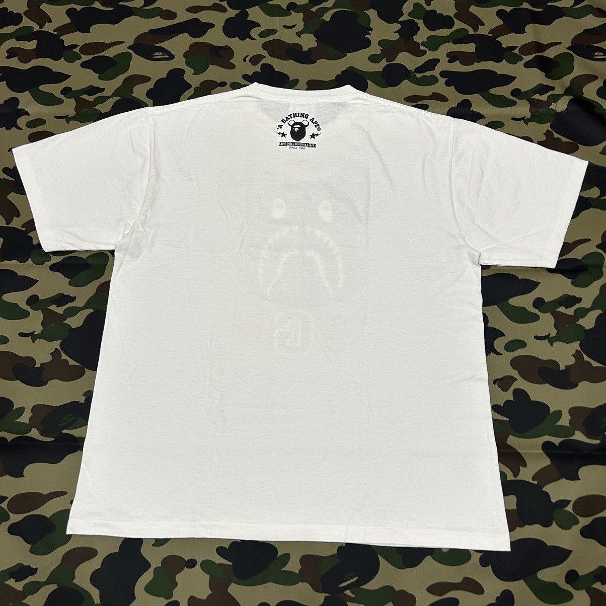 Bape × Medicom Toy Bape X Bearbrick Shark 1st Camo WGM Tee Size US XL / EU 56 / 4 - 3 Thumbnail